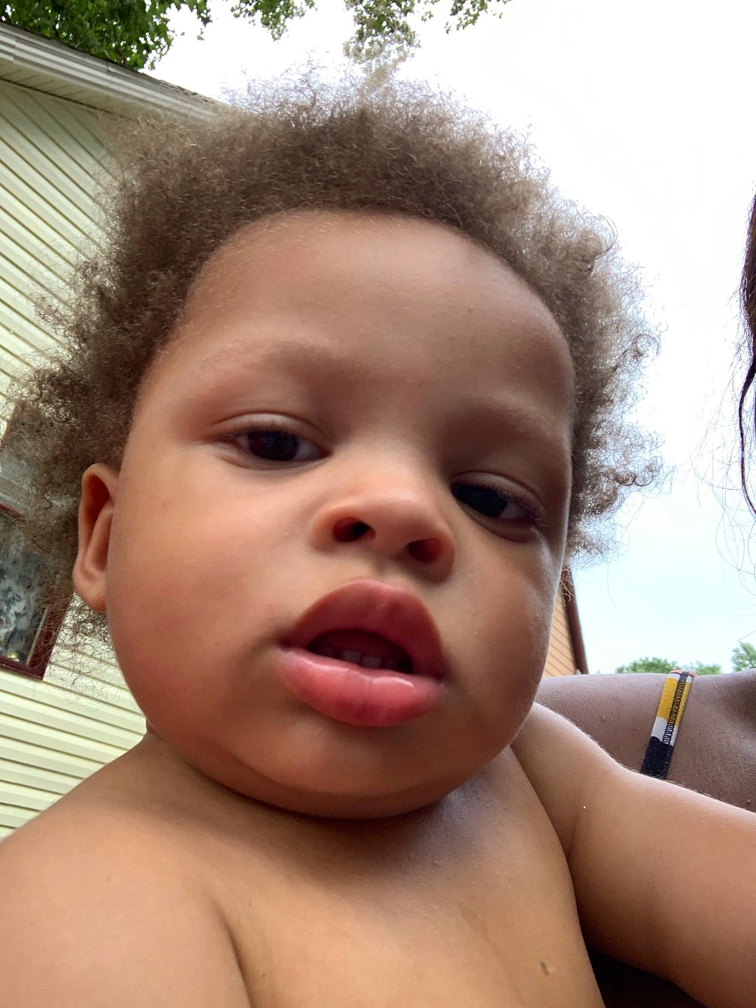 Carter is registered to the contest to win money with this photo: baby, cheek, child, chin, close_up, ear, eye, eyebrow, eyelash, face, facial_expression, forehead, hair, head, lip, mouth, neck, nose, person, skin