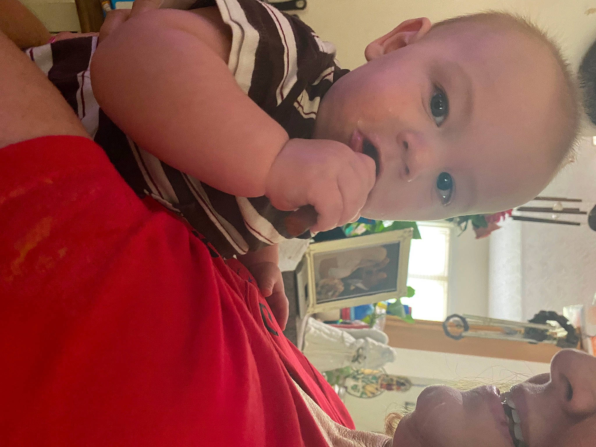 Aiden joined the competition — help win amazing prizes! arm, baby, cheek, child, ear, eyebrow, eyelash, finger, gesture, hand, happy, human_body, iris, mouth, nail, neck, nose, person, skin, thumb