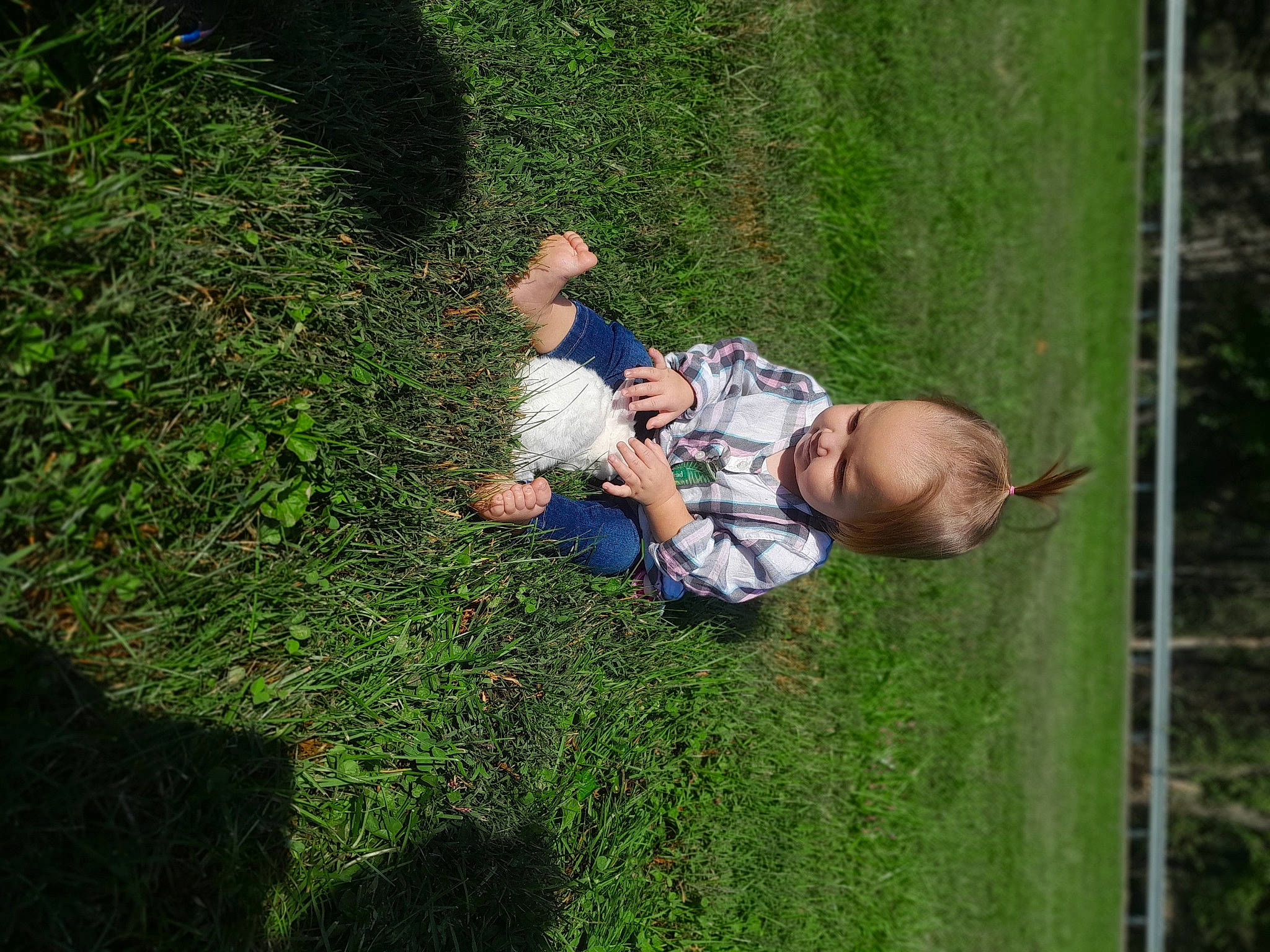 Delilah joined the competition — help win amazing prizes! botany, child, fun, garden, grass, grass_family, grassland, groundcover, happy, landscape, lawn, leaf, leisure, meadow, people_in_nature, person, plant, recreation, shrub, terrestrial_plant