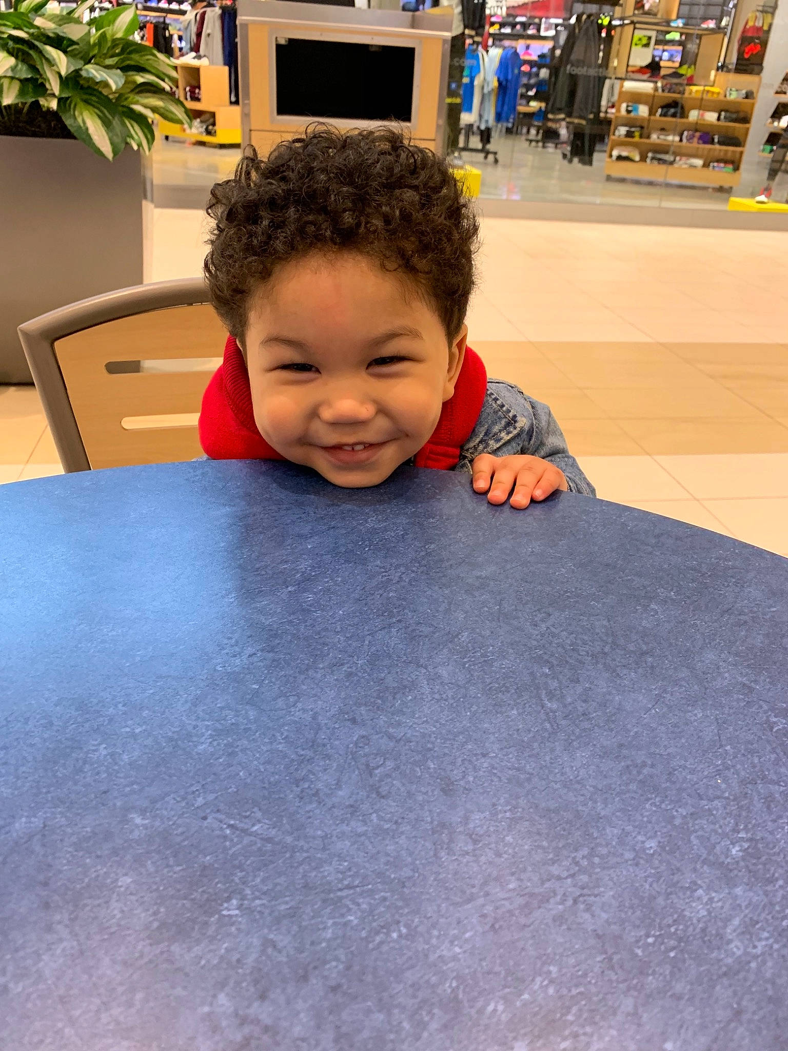 Hassan joined the competition — help win amazing prizes! child, concrete, face, floor, flooring, fun, head, joy, person, play, smile, toddler, vacation