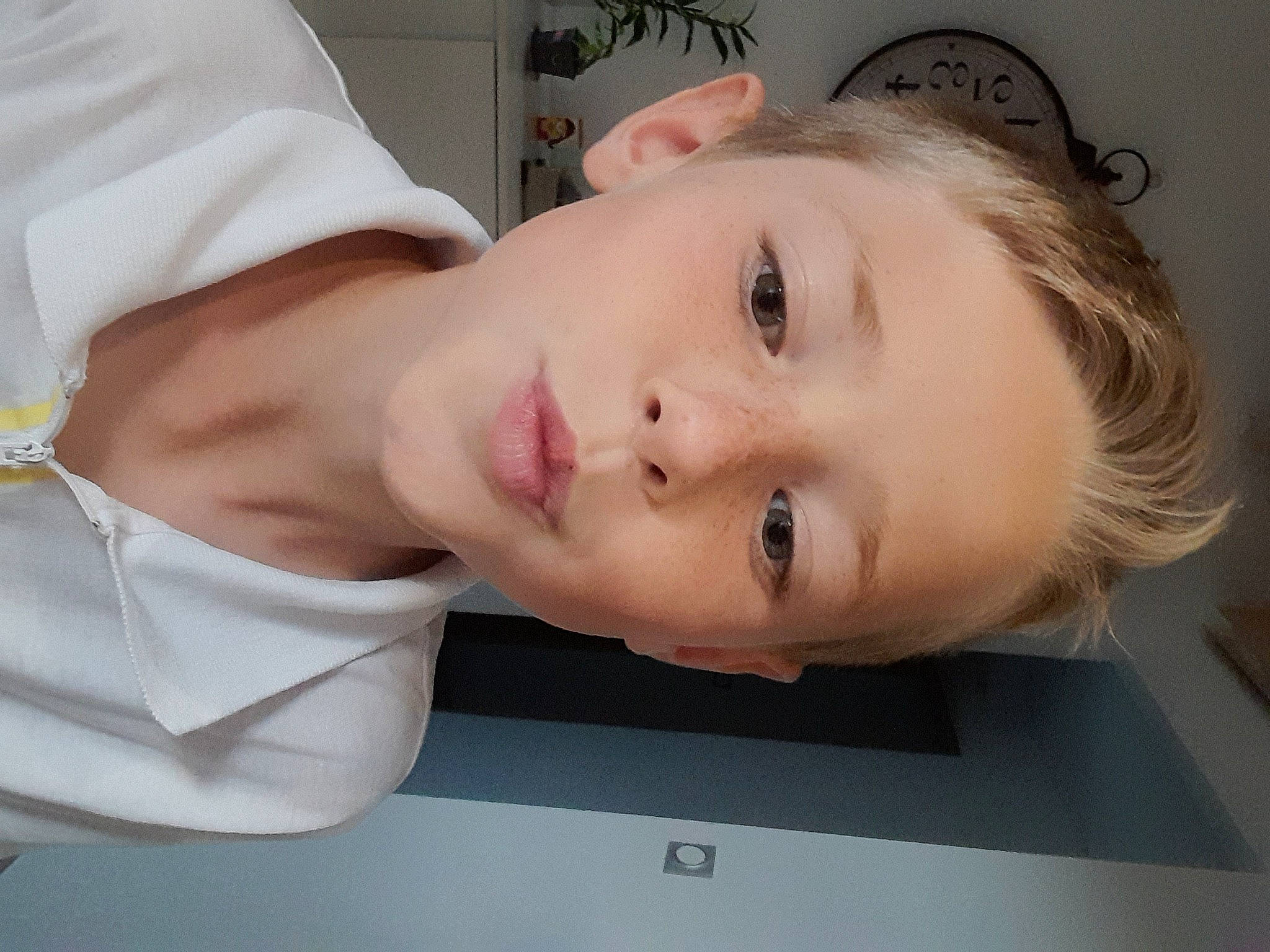 Nolan participe au concours pour gagner de l'argent avec cette photo : brown_hair, cheek, chest, child, comfort, dress, elbow, eyebrow, eyelash, fashion_accessory, flash_photography, jaw, lip, lipstick, makeover, neck, nose, person, portrait_photography, sleeve