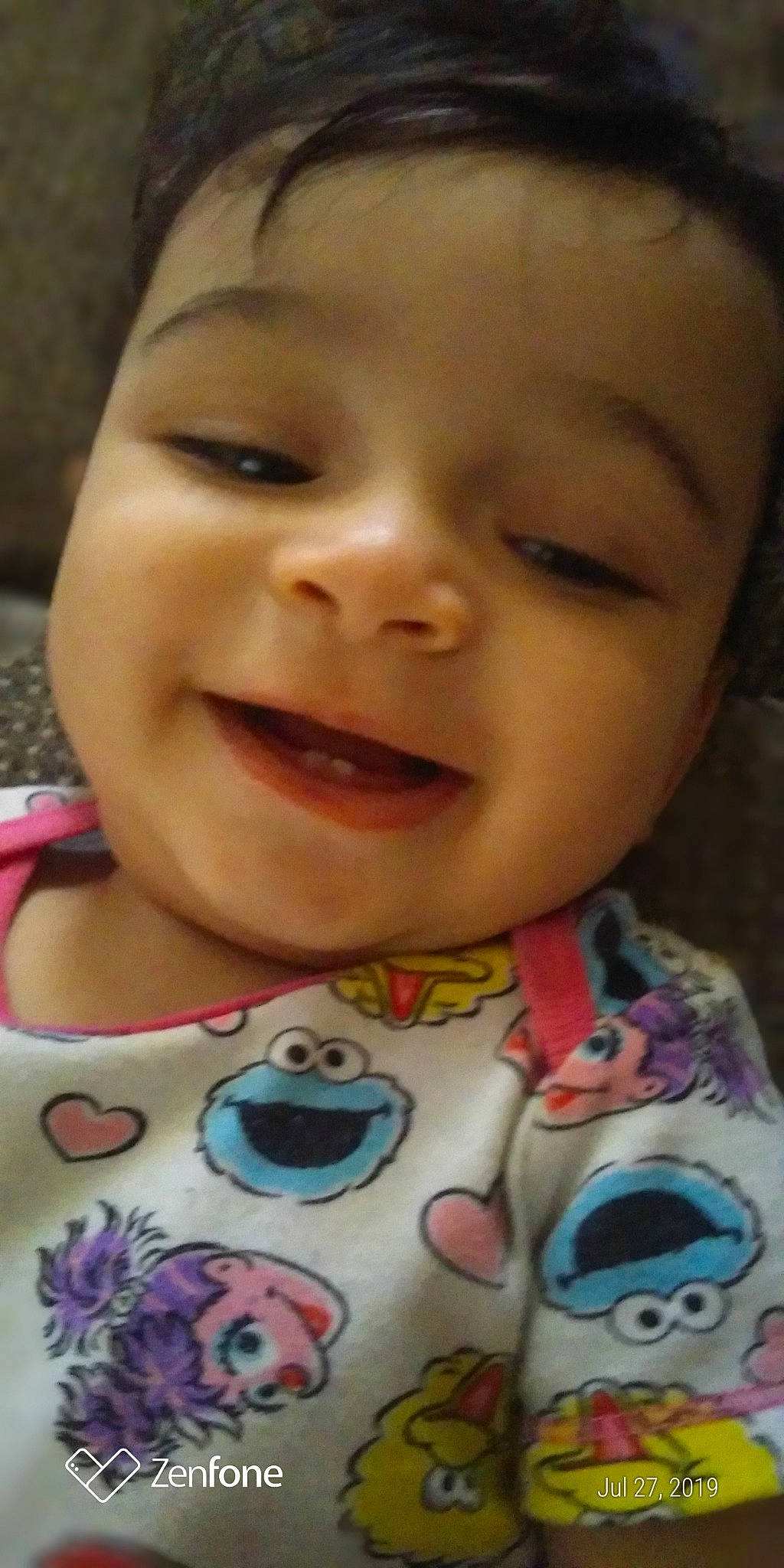 Maddy is registered to the contest to win money with this photo: baby, cheek, child, chin, close_up, cool, ear, eye, eyebrow, face, facial_expression, forehead, head, lip, mouth, nose, organ, person, skin, smile