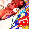 Colin joined the competition — help win amazing prizes! alphabet, baby, bed, blanket, child, colorful, cute, dog_filter, face_filter, hospital, incubator, indoors, infant, letters, medical_tape, newborn, portrait, resting, sleeping, tube