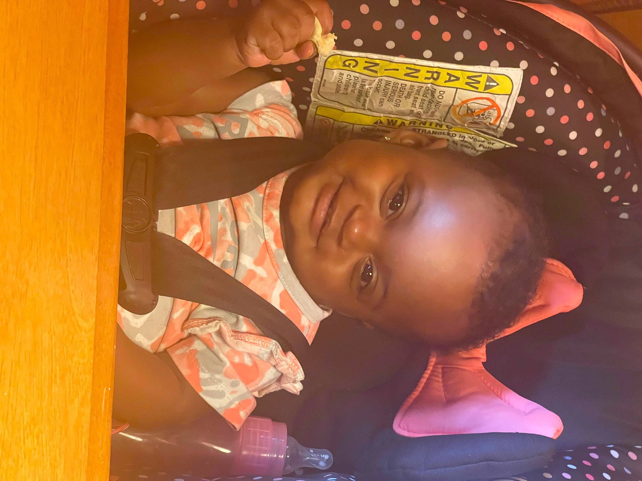 Ivyonna is registered to the contest to win money with this photo: art, audio_equipment, baby, black_hair, chest, child, ear, flesh, fun, happy, joy, nose, person, room, space, toddler, toy, visual_arts, wood