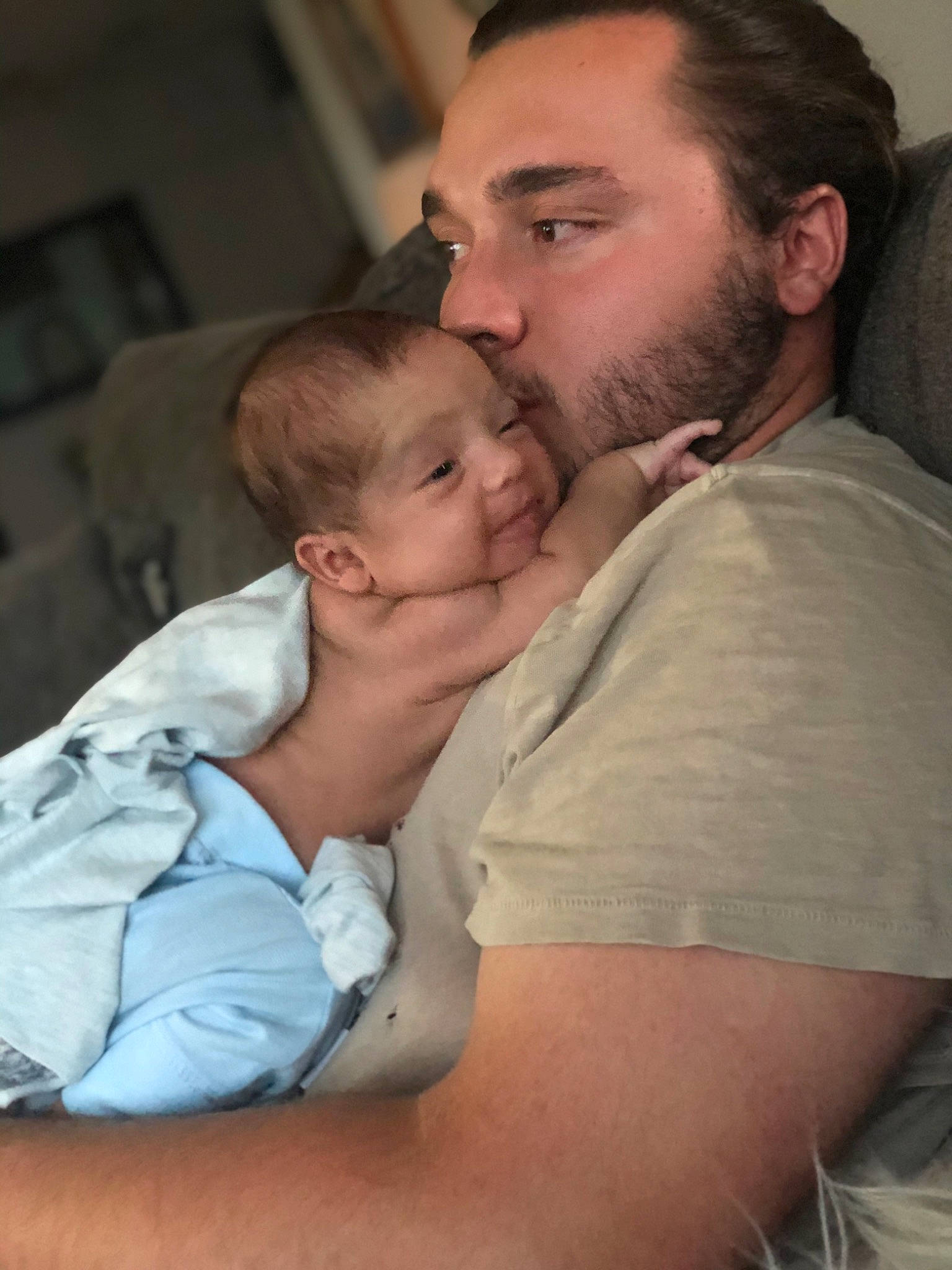 Banks joined the competition — help win amazing prizes! baby, birth, cheek, child, hug, interaction, muscle, person, toddler