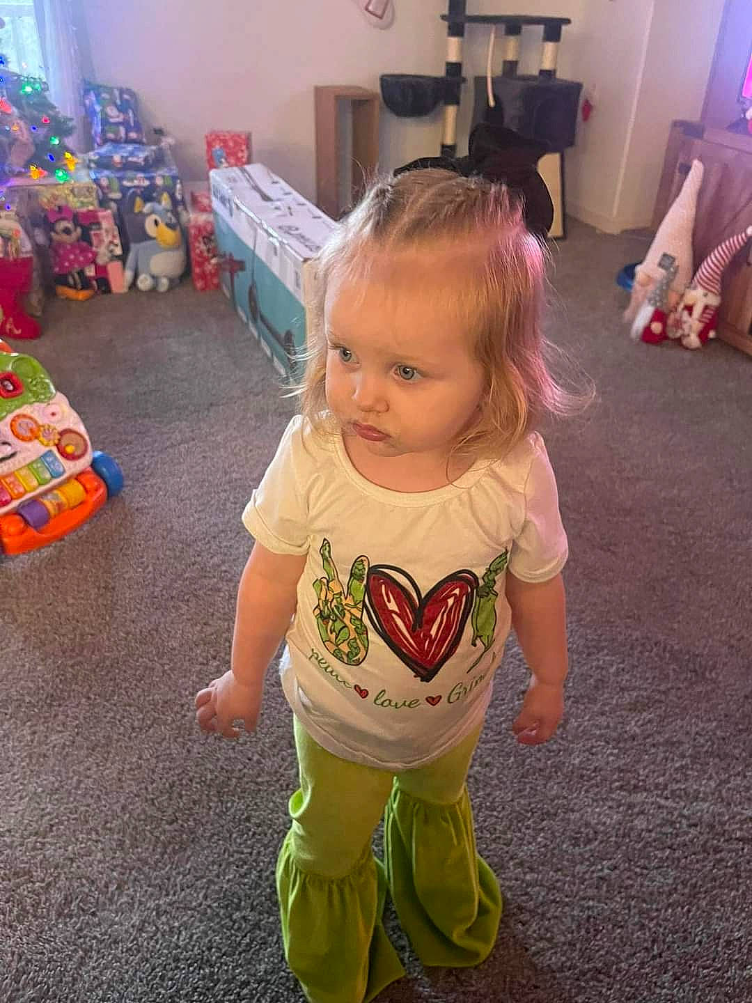 Aloura joined the competition — help win amazing prizes! baby, baby_toddler_clothing, child, floor, flooring, fun, happy, home_appliance, person, photograph, pink, play, room, shelf, sitting, skin, sleeve, snapshot, standing, t_shirt