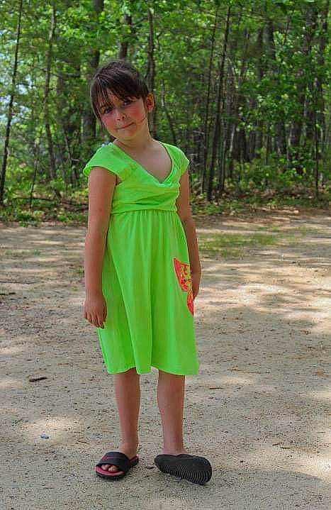 Ashlyn joined the competition — help win amazing prizes! day_dress, electric_blue, fashion_design, fawn, forest, formal_wear, grass, human_leg, knee, one_piece_garment, people_in_nature, person, plant, sleeve, street_fashion, thigh, tree, trunk, waist, wood