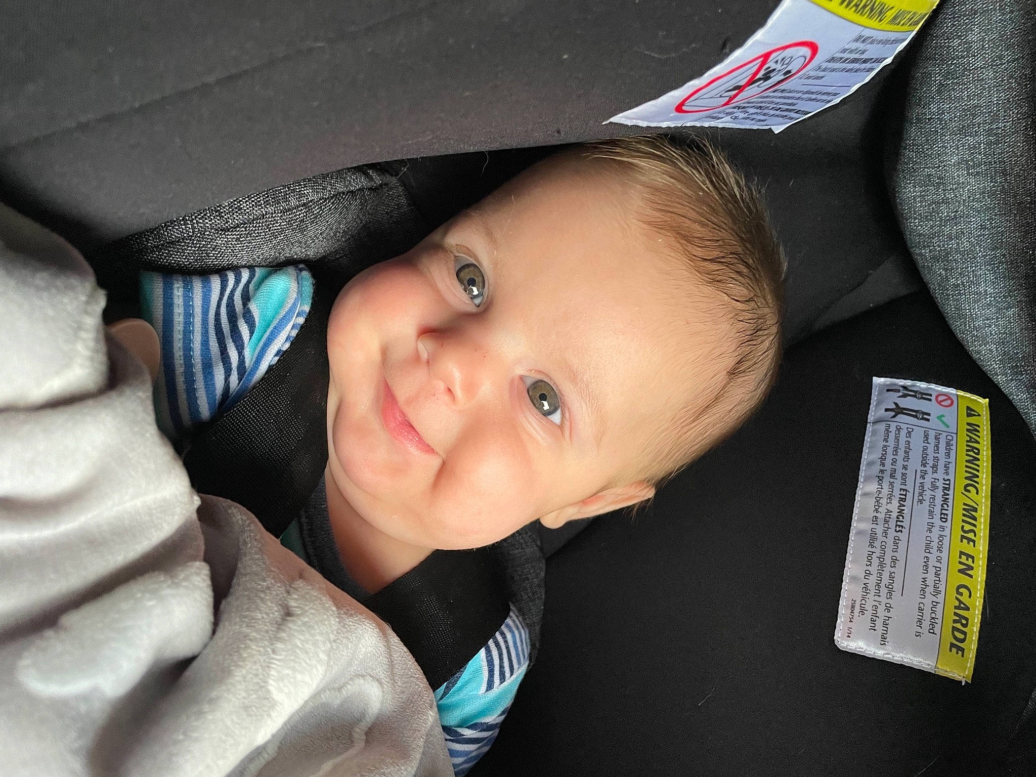 Callahan is registered to the contest to win money with this photo: baby, cheek, chin, comfort, cool, eyebrow, facial_expression, finger, flash_photography, forehead, hairstyle, happy, head, iris, lip, mouth, nose, person, skin, smile