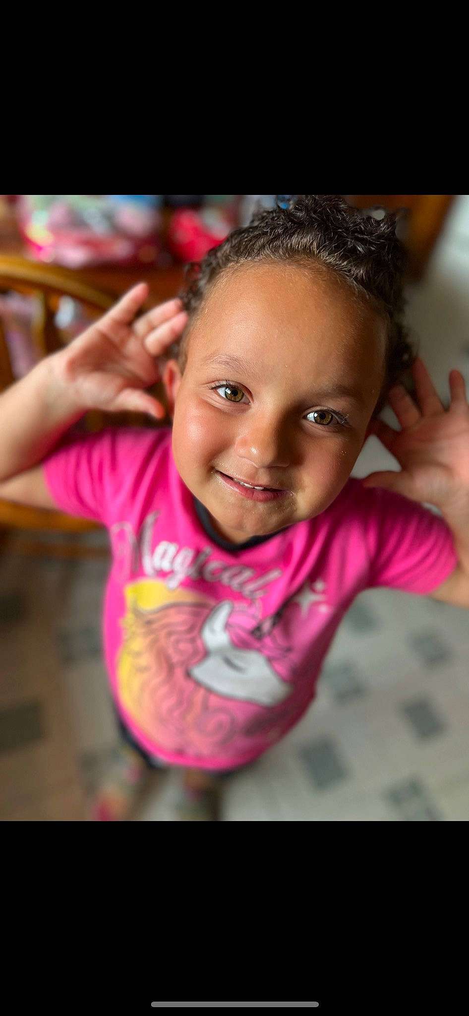 Aubrey joined the competition — help win amazing prizes! adaptation, black_hair, cheek, chin, eyebrow, flash_photography, forehead, fun, gesture, happy, iris, joy, leisure, lip, mouth, neck, nose, person, pink, skin