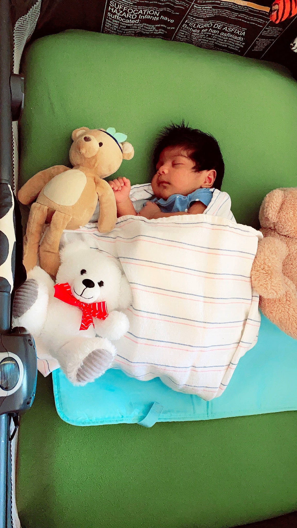 Dion is registered to the contest to win money with this photo: baby, child, happy, person, product, teddy_bear, toddler