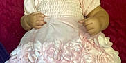 Lailani Anaisa is registered to the contest to win money with this photo: baby, child, pink_dress, headband, roses, blanket, infant, cute, chubby_cheeks, smiling, lying_down, soft_fabric, indoors, portrait, adorable, young_child, clothing, hands, legs, happy