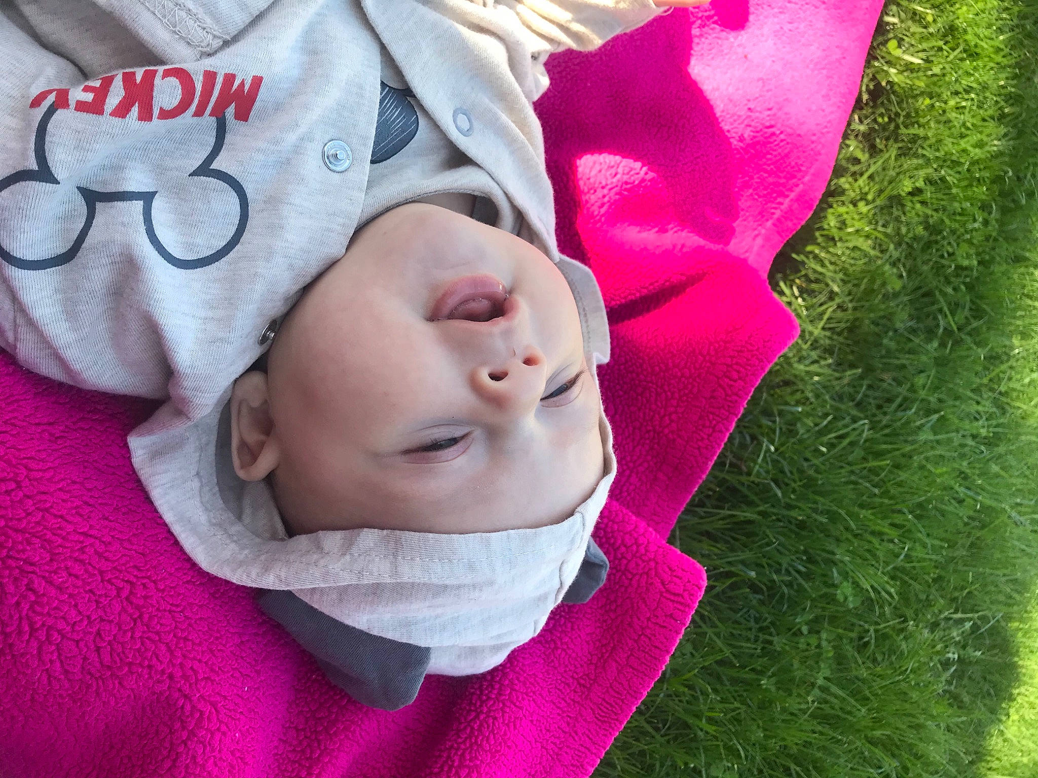 Jiraiya joined the competition — help win amazing prizes! baby, baby_products, baby_toddler_clothing, cheek, child, close_up, comfort, face, grass, happy, headwear, linens, lip, magenta, outerwear, person, pink, purple, skin, sleeve