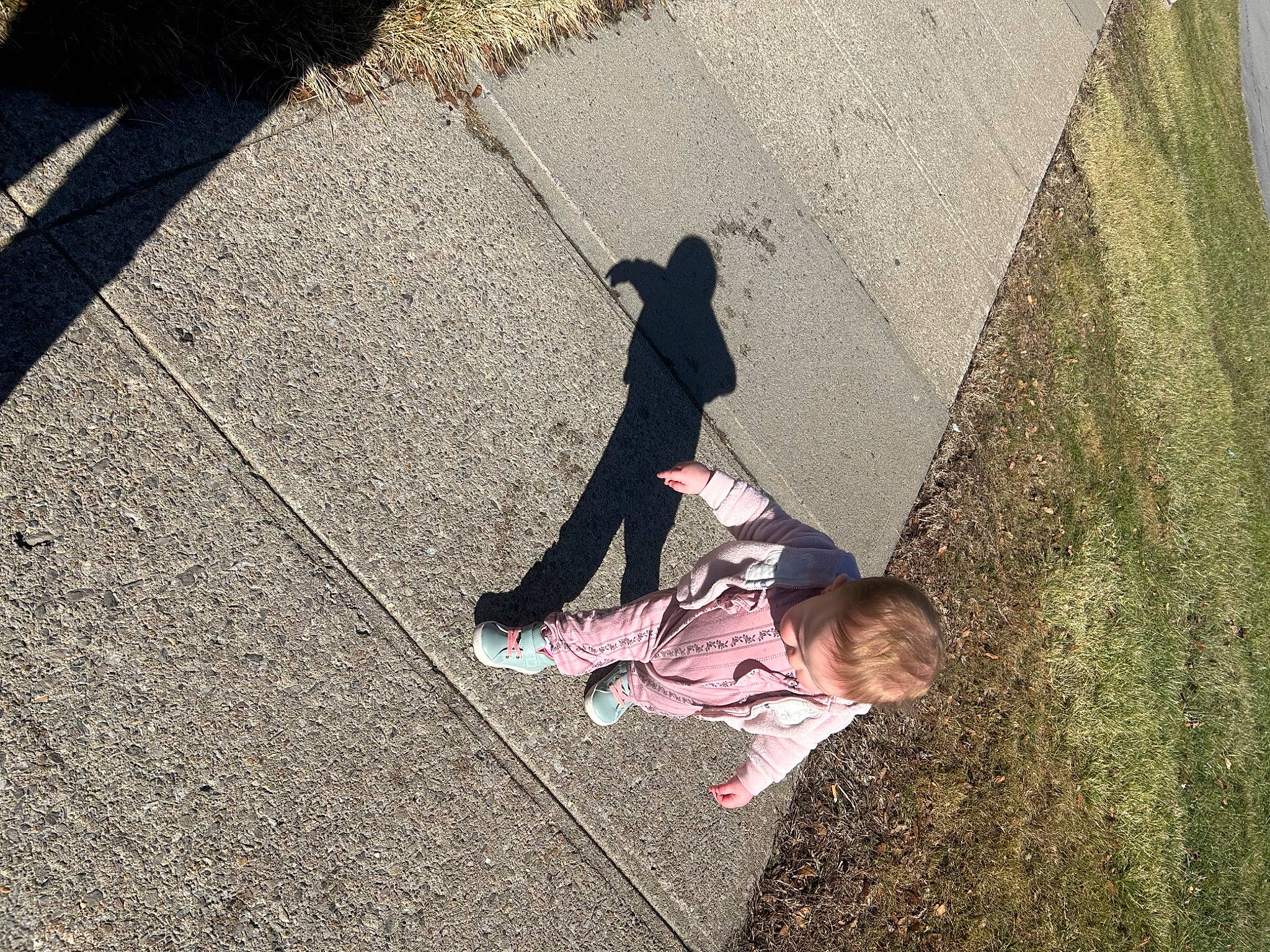 Amaryllis is registered to the contest to win money with this photo: asphalt, city, concrete, flooring, foot, fun, grass, human_leg, leg, leisure, pedestrian, people_in_nature, person, road, road_surface, shadow, sidewalk, sitting, street, tints_and_shades