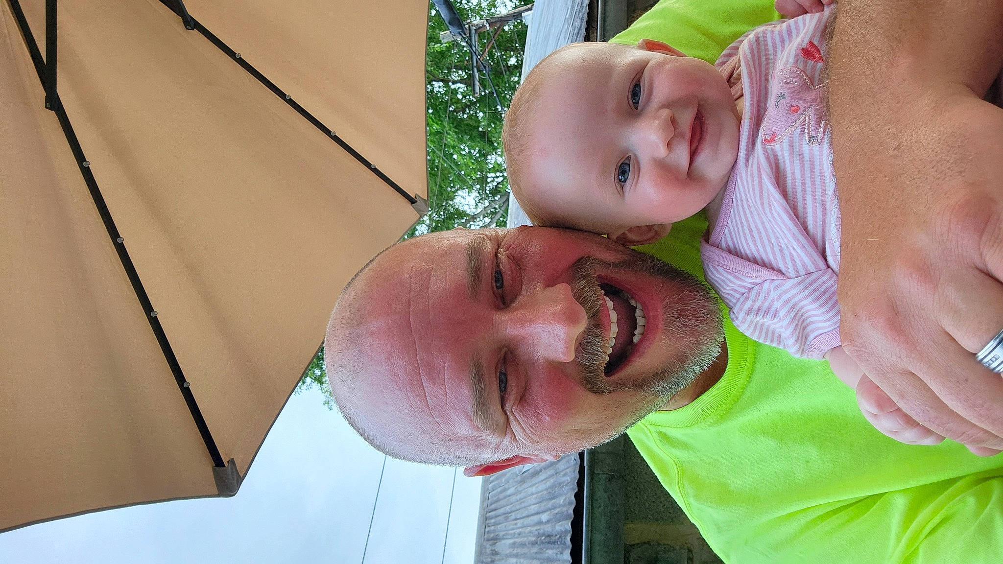 Kenslee is registered to the contest to win money with this photo: baby, child, chin, facial_expression, fun, gesture, grass, happy, hat, human_body, joy, leisure, lip, mouth, nose, person, plant, skin, smile, toddler