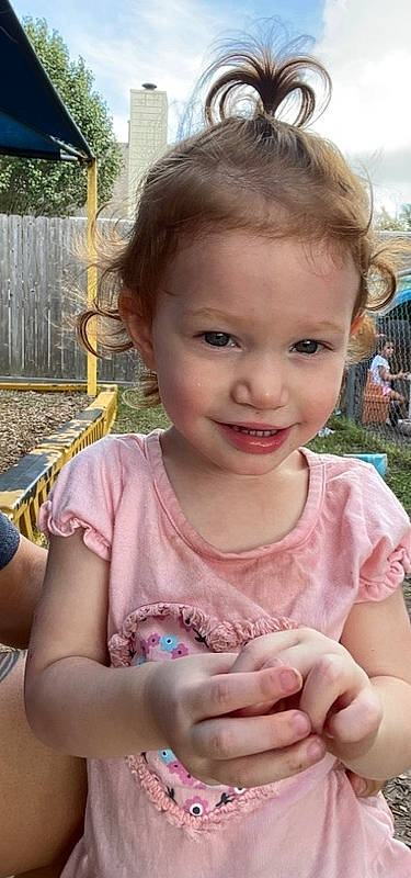 Ember joined the competition — help win amazing prizes! arm, cheek, chin, facial_expression, finger, gesture, hairstyle, happy, human, iris, joy, lip, mammal, mouth, nose, person, pink, plant, skin, smile