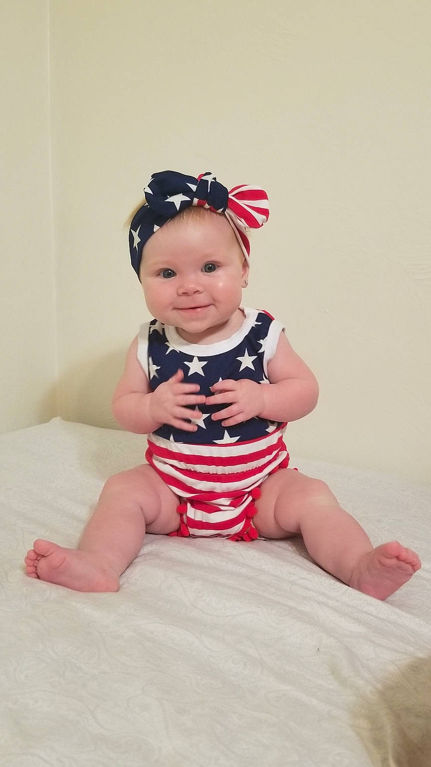 Kira joined the competition — help win amazing prizes! baby, baby_bloomers, baby_products, baby_toddler_clothing, beauty, child, costume_accessory, design, dress, hair_accessory, head, headband, headgear, headpiece, joy, pattern, person, pink, product, skin