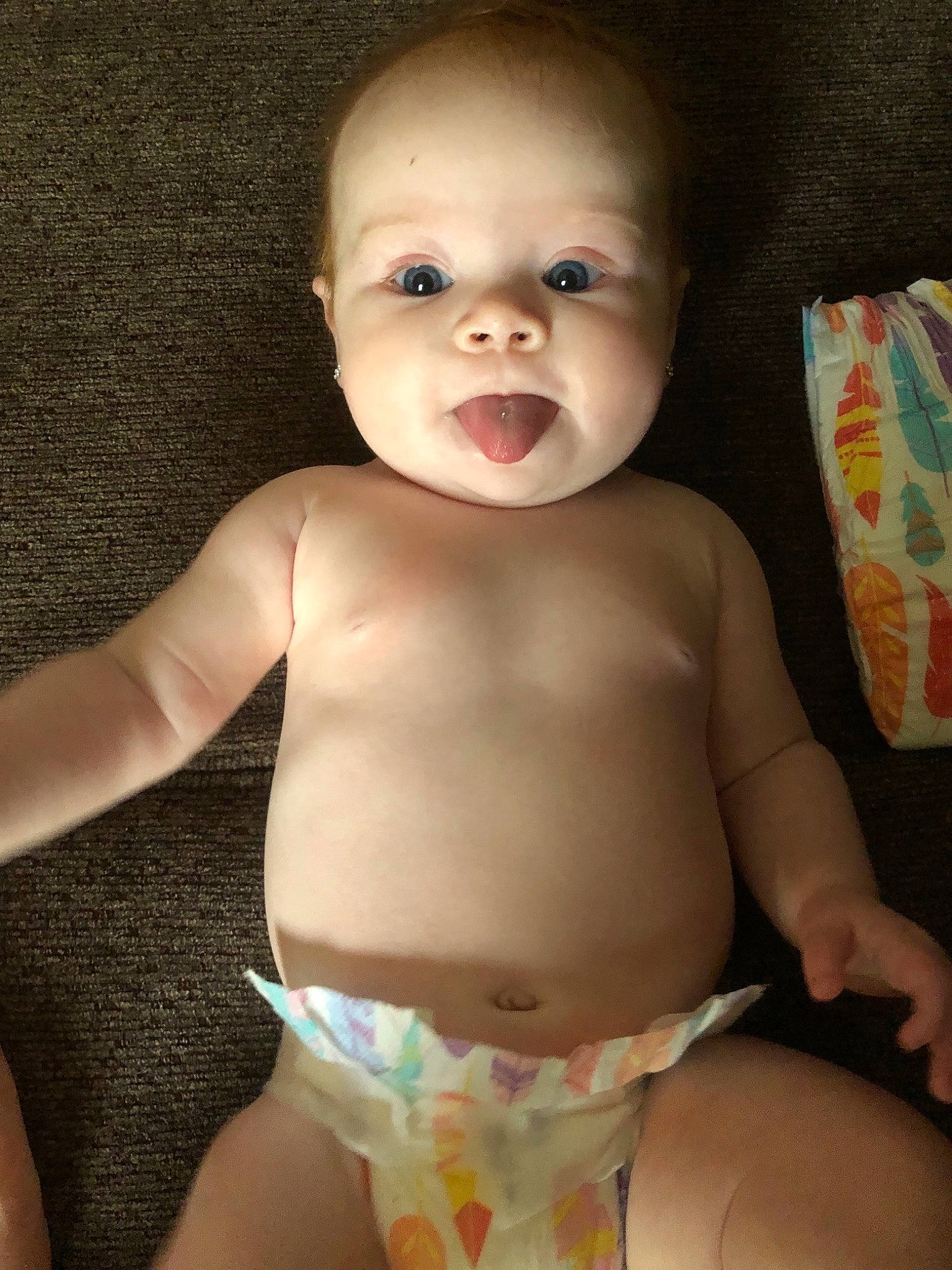 Kira joined the competition — help win amazing prizes! abdomen, baby, baby_toddler_clothing, cheek, chest, child, diaper, face, head, lip, mouth, person, skin, smile, toddler, trunk