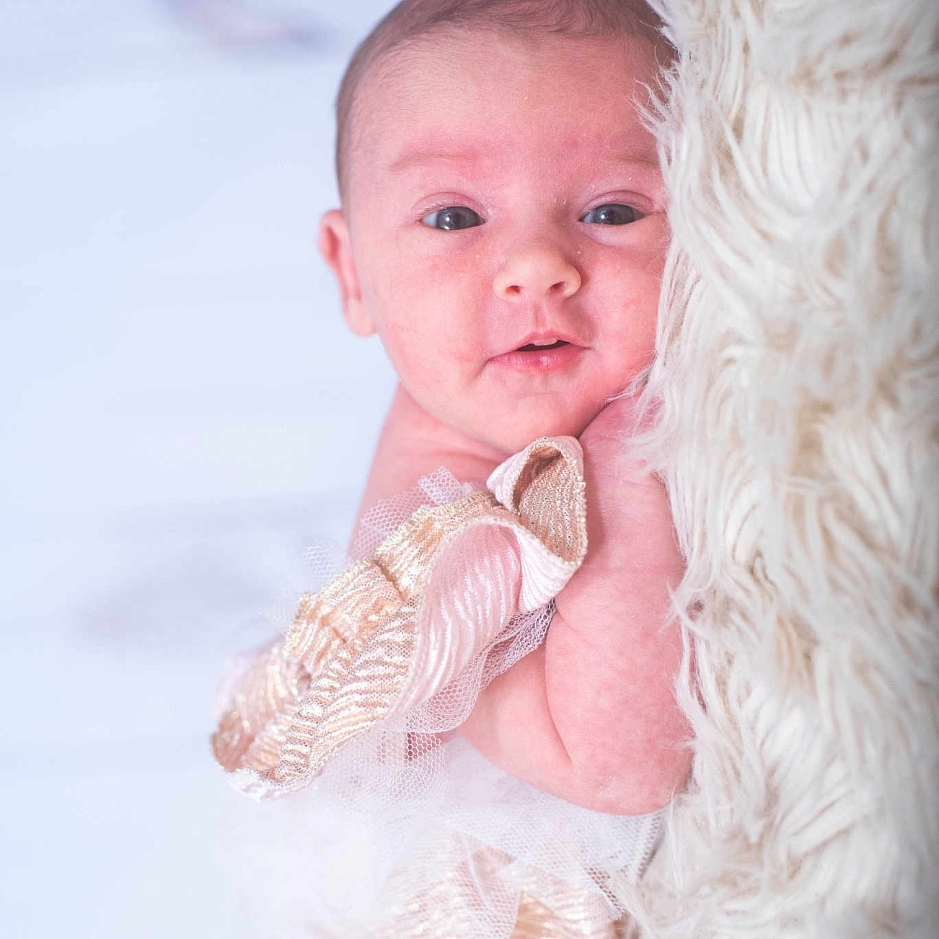 Aspen joined the competition — help win amazing prizes! baby, baby_toddler_clothing, cheek, child, chin, dress, event, fur, gesture, happy, head, iris, jewellery, lip, pattern, peach, pink, skin, sleeve, toddler