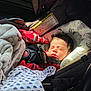 Dakari joined the competition — help win amazing prizes! baby, car_seat, blanket, sleeping, child, infant, seatbelt, red_clothing, sunlight, interior, car, safety, cute, peaceful, face, head, young_child, rest, soft, cozy