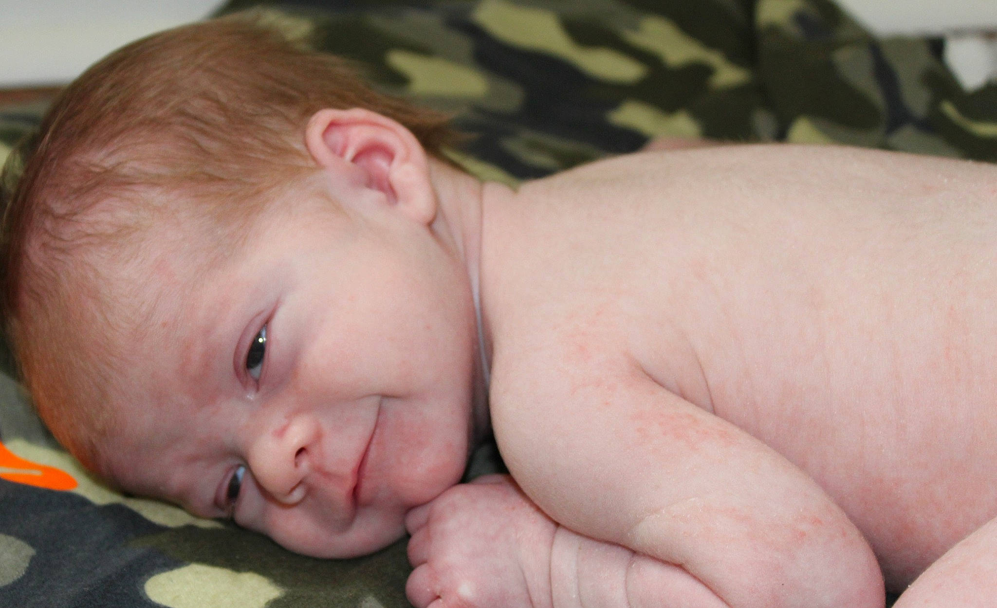 Clayton joined the competition — help win amazing prizes! baby, baby_toddler_clothing, cheek, child, chin, comfort, eye, eyebrow, finger, gesture, grass, happy, iris, lip, nail, nose, person, skin, smile, thumb