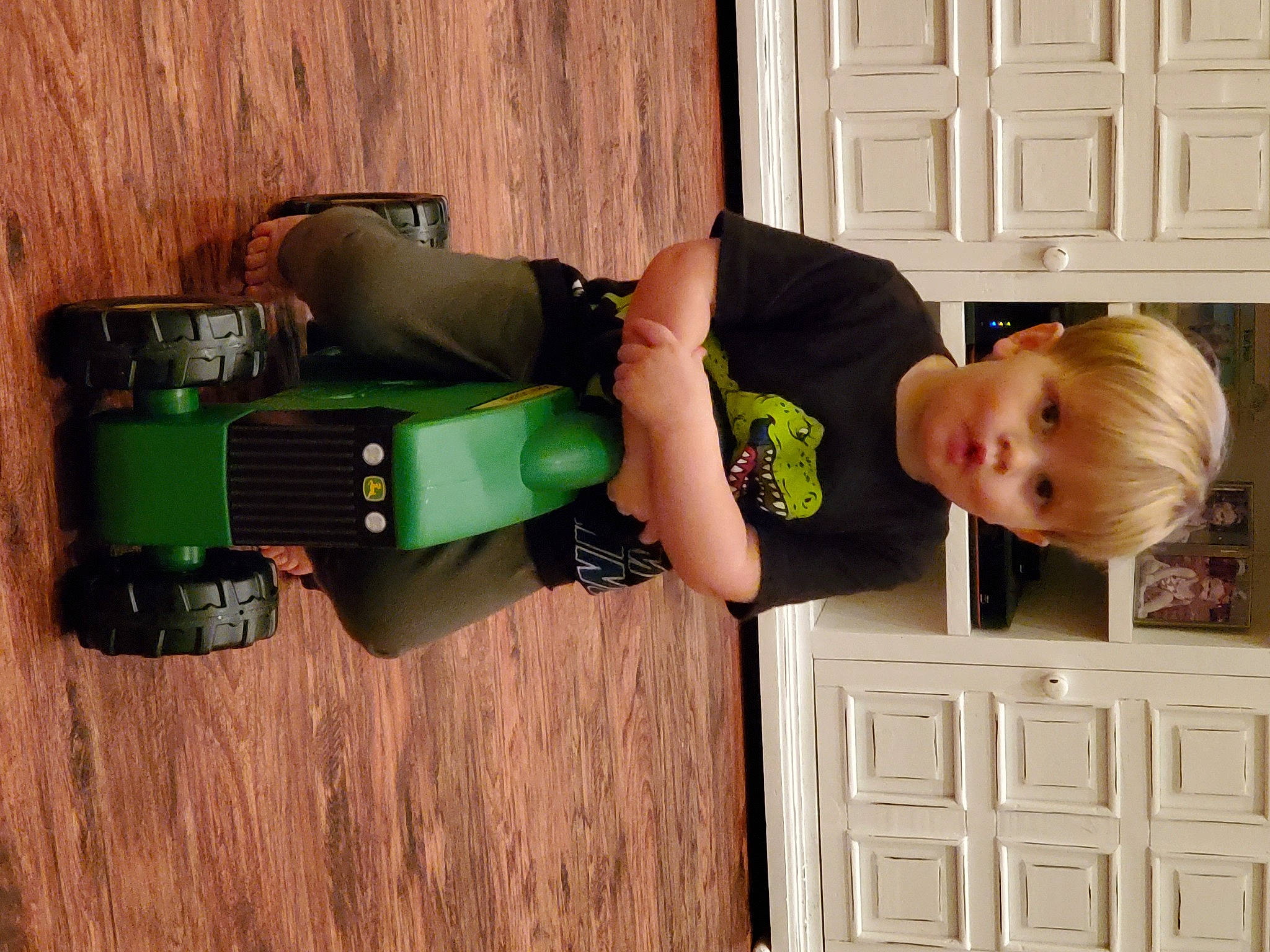 James joined the competition — help win amazing prizes! baby, baby_products, baby_toddler_clothing, camera, cameras_optics, child, door, drawer, flooring, hardwood, machine, person, plant, room, sitting, standing, toddler, video_camera, wood