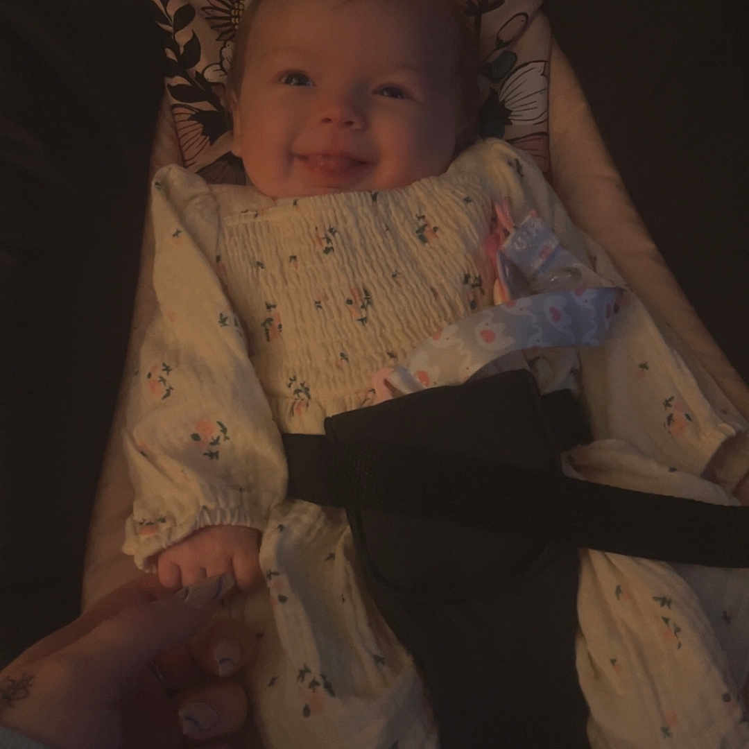 Willow-Rose joined the competition — help win amazing prizes! baby, bed, blanket, bodypart, bonnet, clothing, couch, cushion, face, finger, furniture, hand, hat, head, homedecor, newborn, person, photography, portrait, sleeping