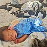 Luis Daniel Pulido joined the competition — help win amazing prizes! baby, sleeping, infant, child, blue_pajamas, bed, blanket, bedroom, portrait, face, closed_eyes, peaceful, resting, lying_down, cozy, home, bedding, clothing, indoor, nap