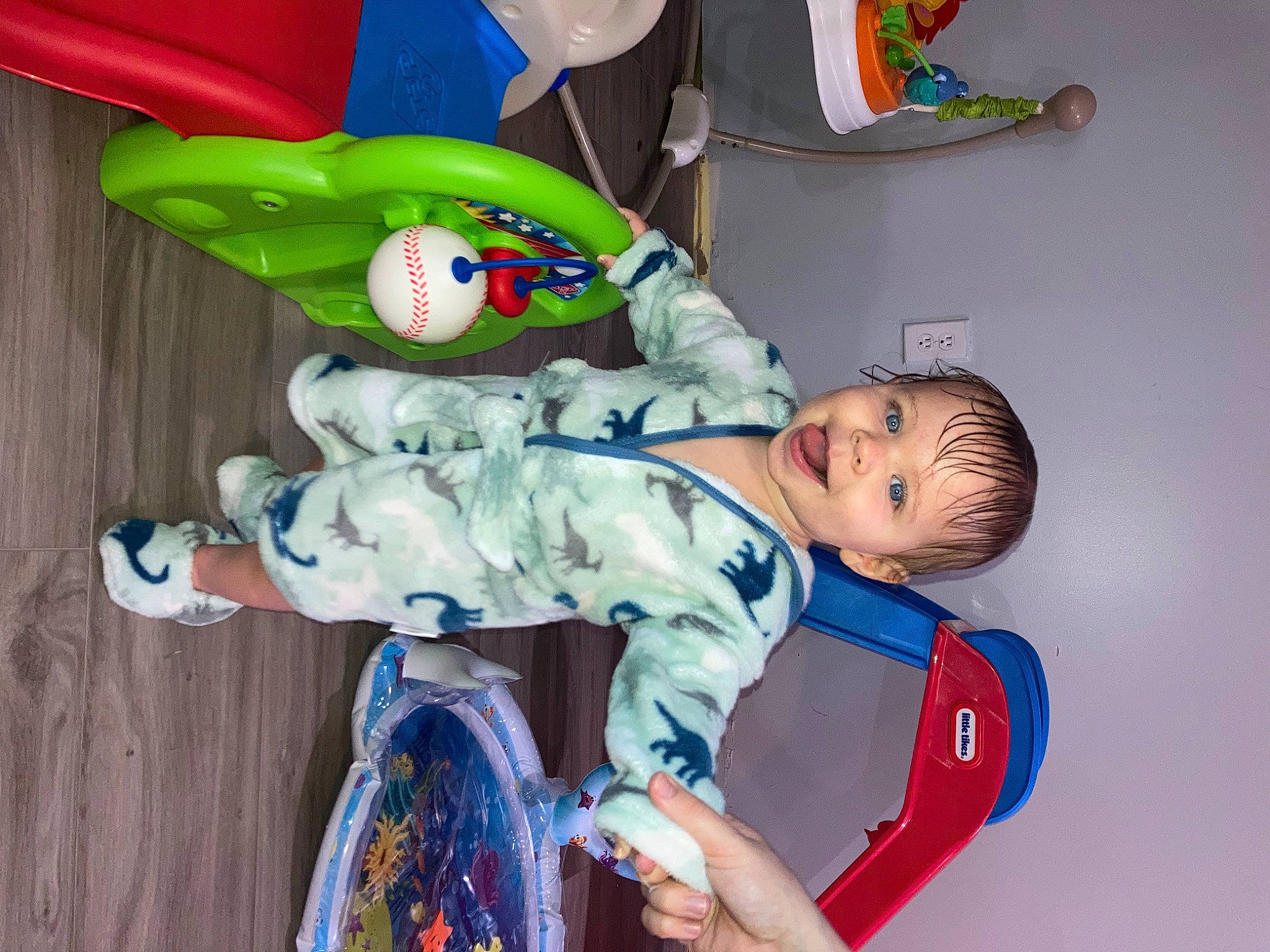Jaxtyn is registered to the contest to win money with this photo: baby, baby_products, baby_toddler_clothing, baby_toys, child, comfort, electric_blue, fictional_character, fun, happy, joy, leisure, person, play, room, sitting, sleeve, smile, stuffed_toy, toddler