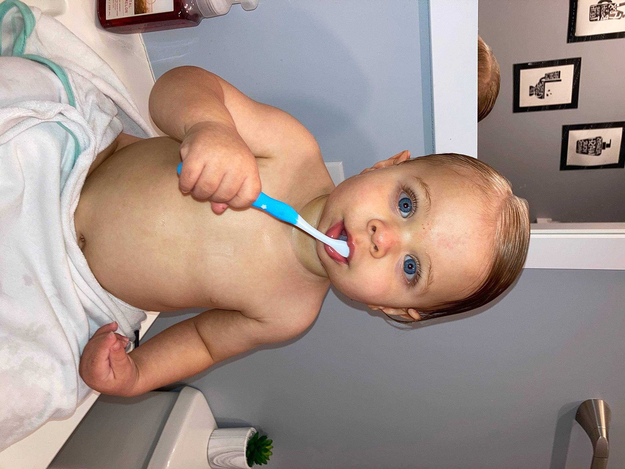 Jaxtyn joined the competition — help win amazing prizes! abdomen, baby, bathing, cheek, chest, child, elbow, eyelash, finger, human_body, joint, mouth, nose, person, picture_frame, skin, stomach, thigh, thumb, toddler