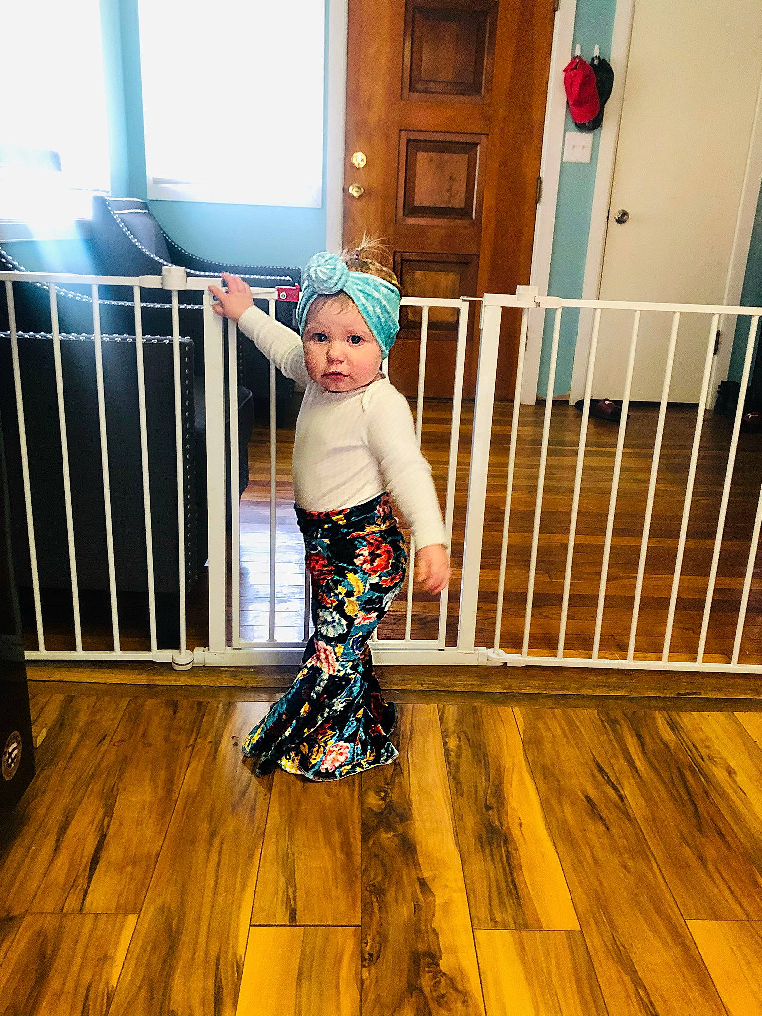 Paizley Willow joined the competition — help win amazing prizes! abdomen, baby_products, child, dress, fashion, floor, flooring, footwear, hardwood, headwear, laminate_flooring, leg, pattern, person, product, room, shoe, toddler, waist, wood