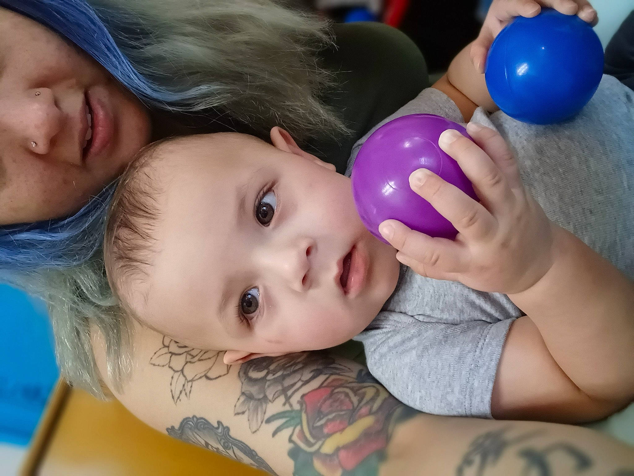 Danny is registered to the contest to win money with this photo: blue, cheek, chest, child, elbow, eyelash, face, finger, fun, gesture, happy, iris, nail, nose, organ, pattern, person, skin, tattoo, thumb