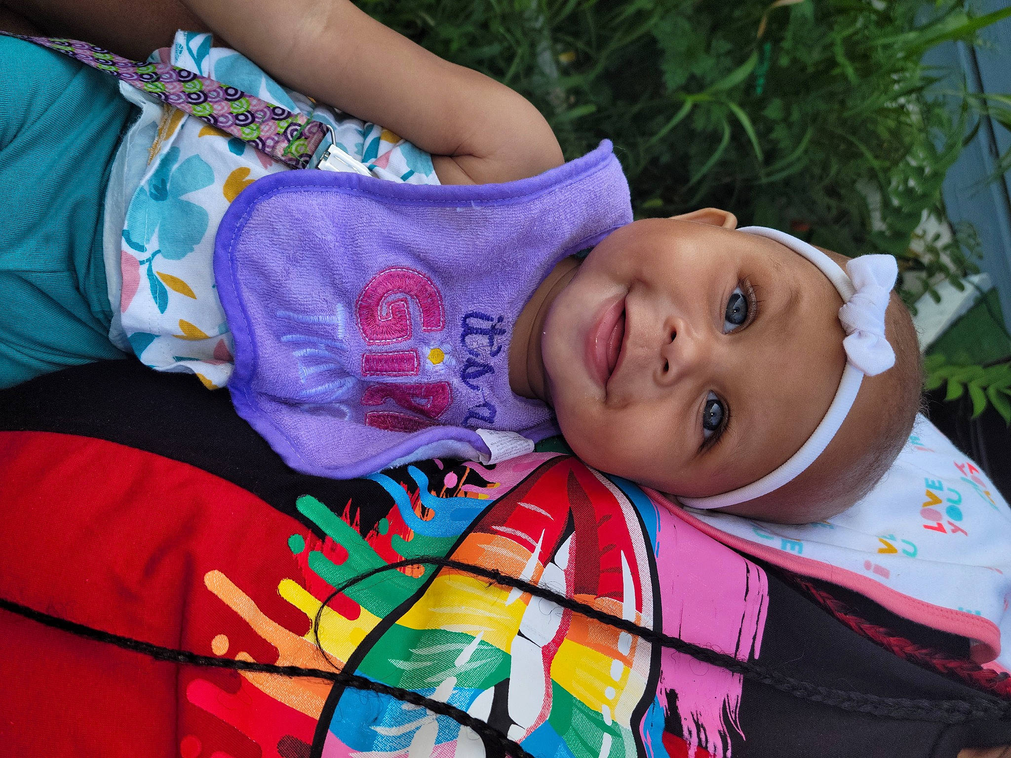 Alayha joined the competition — help win amazing prizes! baby_toddler_clothing, cheek, child, eye, face, fun, grass, happy, headwear, joy, leisure, lip, magenta, nose, person, pink, plant, skin, sleeve, smile