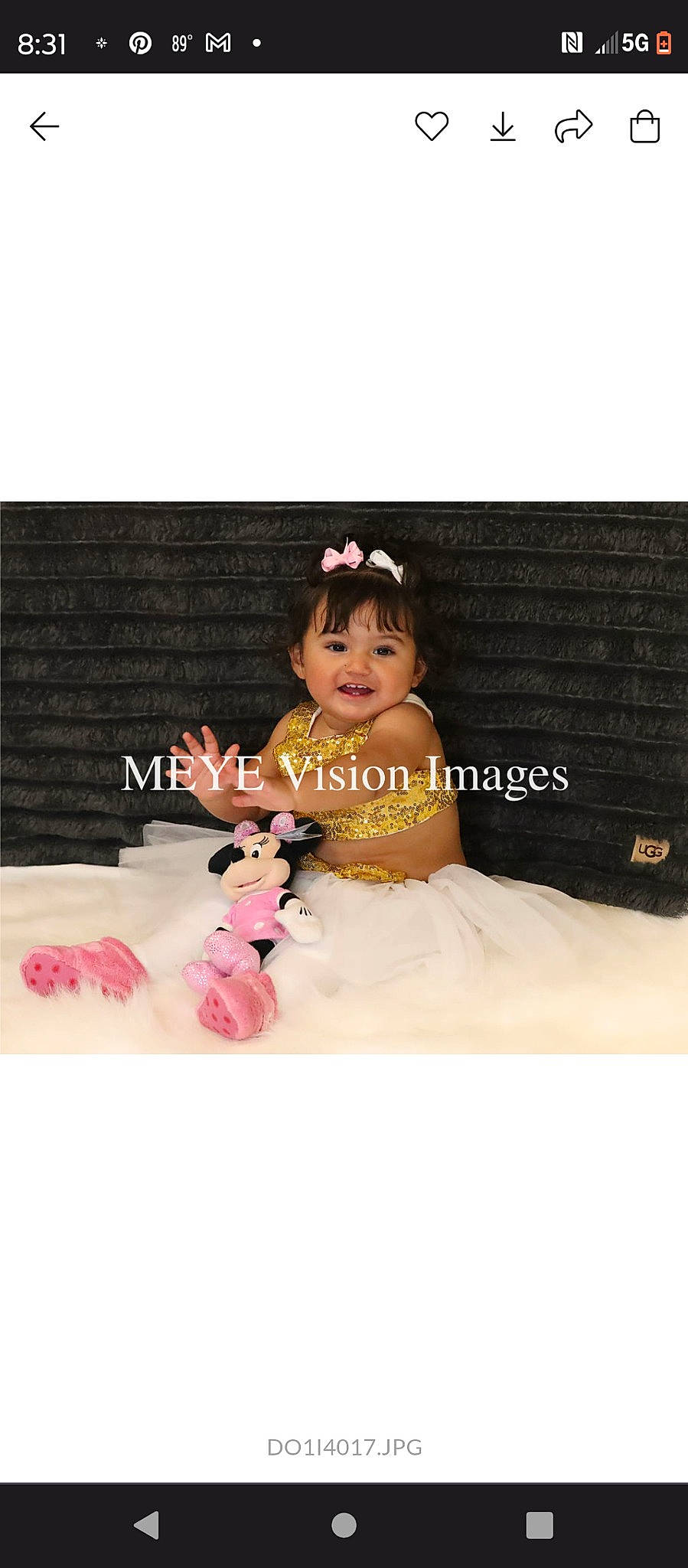 Armani Rose Sanchez is registered to the contest to win money with this photo: baby, baby_toddler_clothing, ballet_tutu, child, dress, event, fashion_accessory, font, formal_wear, gown, happy, headpiece, joy, linens, magenta, person, petal, rectangle, sitting, sleeve