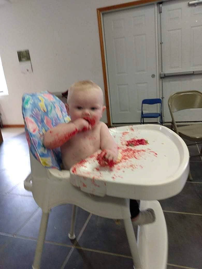 Colton joined the competition — help win amazing prizes! baby, baby_products, bathing, chair, child, comfort, desk, event, floor, flooring, fun, furniture, hardwood, human_body, leisure, outdoor_furniture, person, room, sitting, table