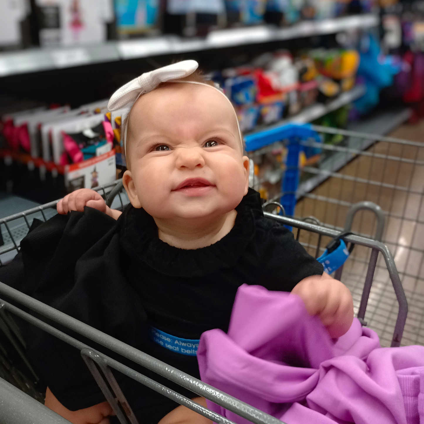 Amity joined the competition — help win amazing prizes! baby, bodypart, crib, face, finger, furniture, grocerystore, hand, happy, head, indoors, infantbed, market, person, photography, portrait, shelf, shop, shopping, shoppingcart