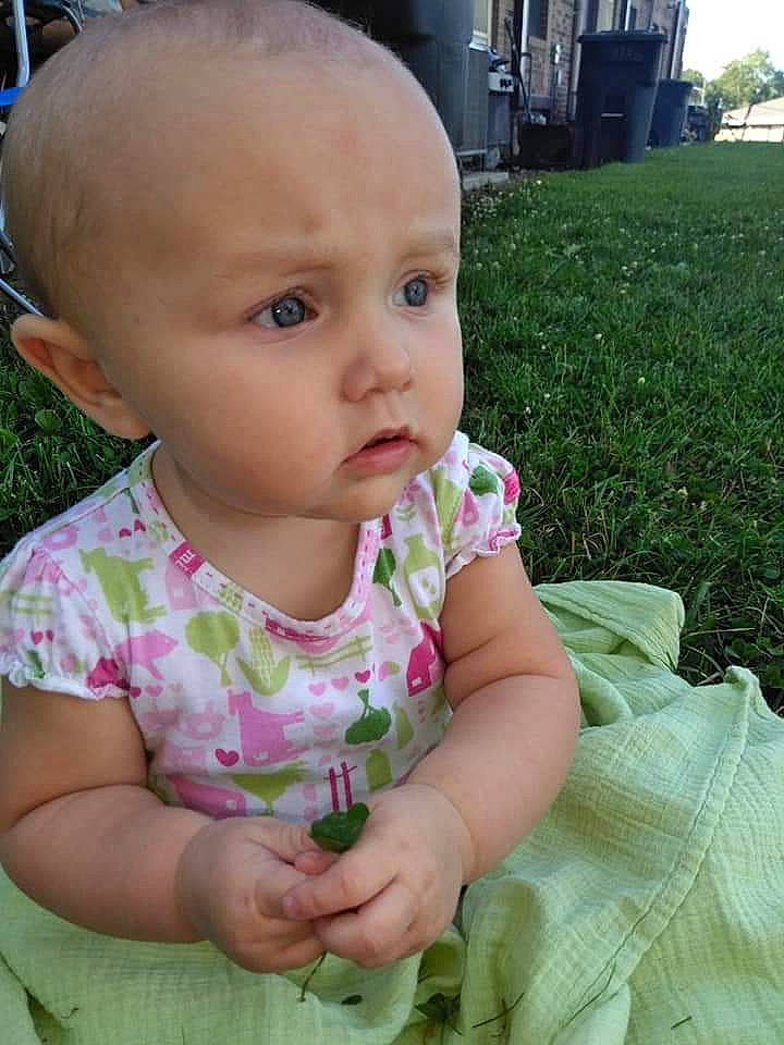 Acelynn joined the competition — help win amazing prizes! baby, baby_toddler_clothing, cheek, child, eye, face, finger, forehead, grass, head, lip, mouth, nose, person, pink, plant, skin, smile, summer, toddler