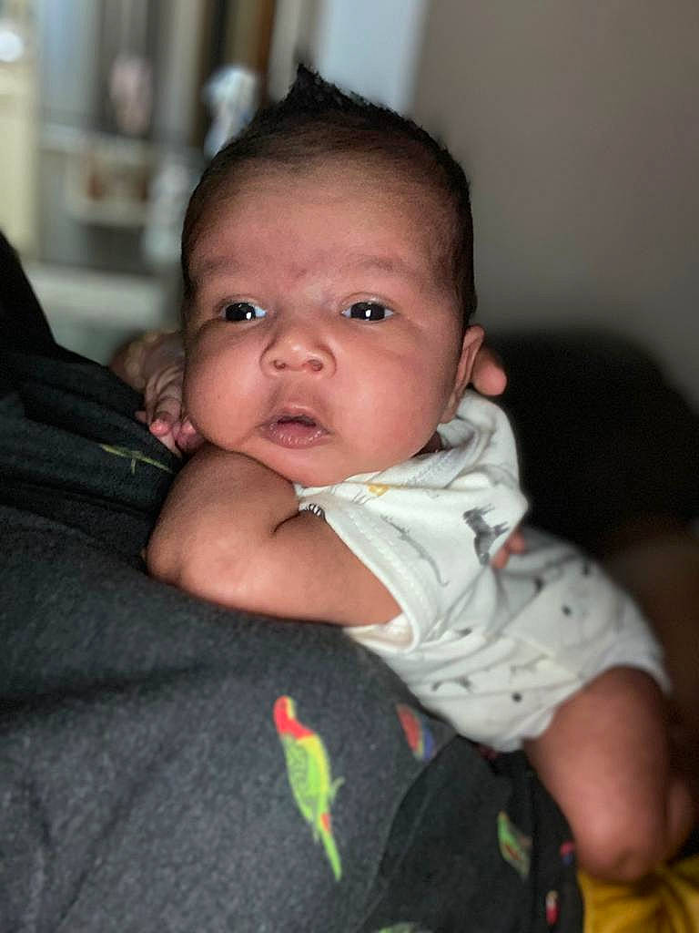 Darren joined the competition — help win amazing prizes! baby, baby_toddler_clothing, cheek, child, chin, comfort, ear, eye, eyebrow, finger, gesture, happy, iris, lip, mouth, nose, person, skin, sleeve, standing