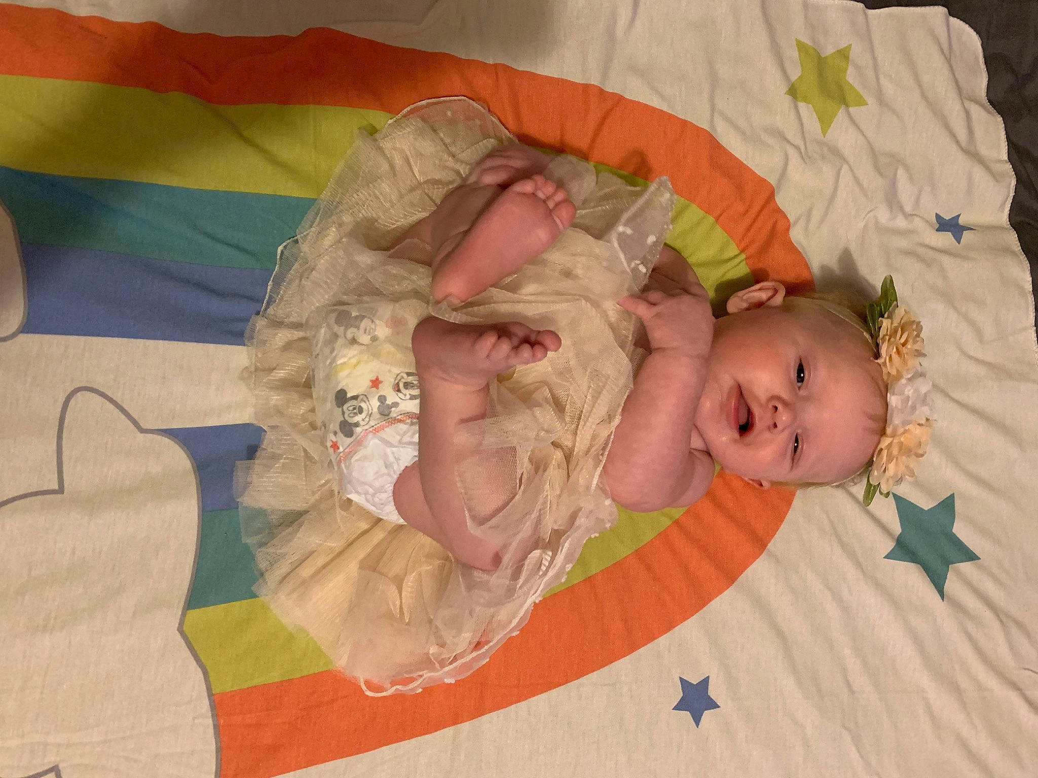 Emma is registered to the contest to win money with this photo: baby, baby_products, baby_toddler_clothing, bed, bedding, bedtime, cheek, child, comfort, flooring, linens, nap, pattern, person, product, room, sleep, textile, toddler