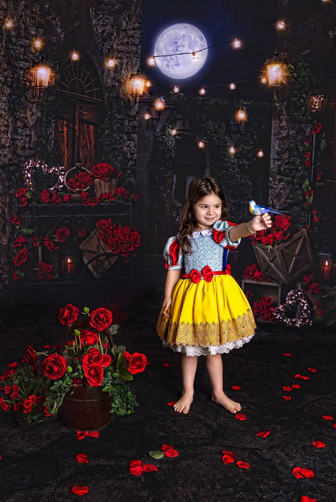 Ayla joined the competition — help win amazing prizes! beauty, christmas, christmas_decoration, christmas_eve, christmas_ornament, dress, event, fictional_character, flooring, fun, happy, holiday, joy, magenta, ornament, pattern, person, pink, plant, toddler