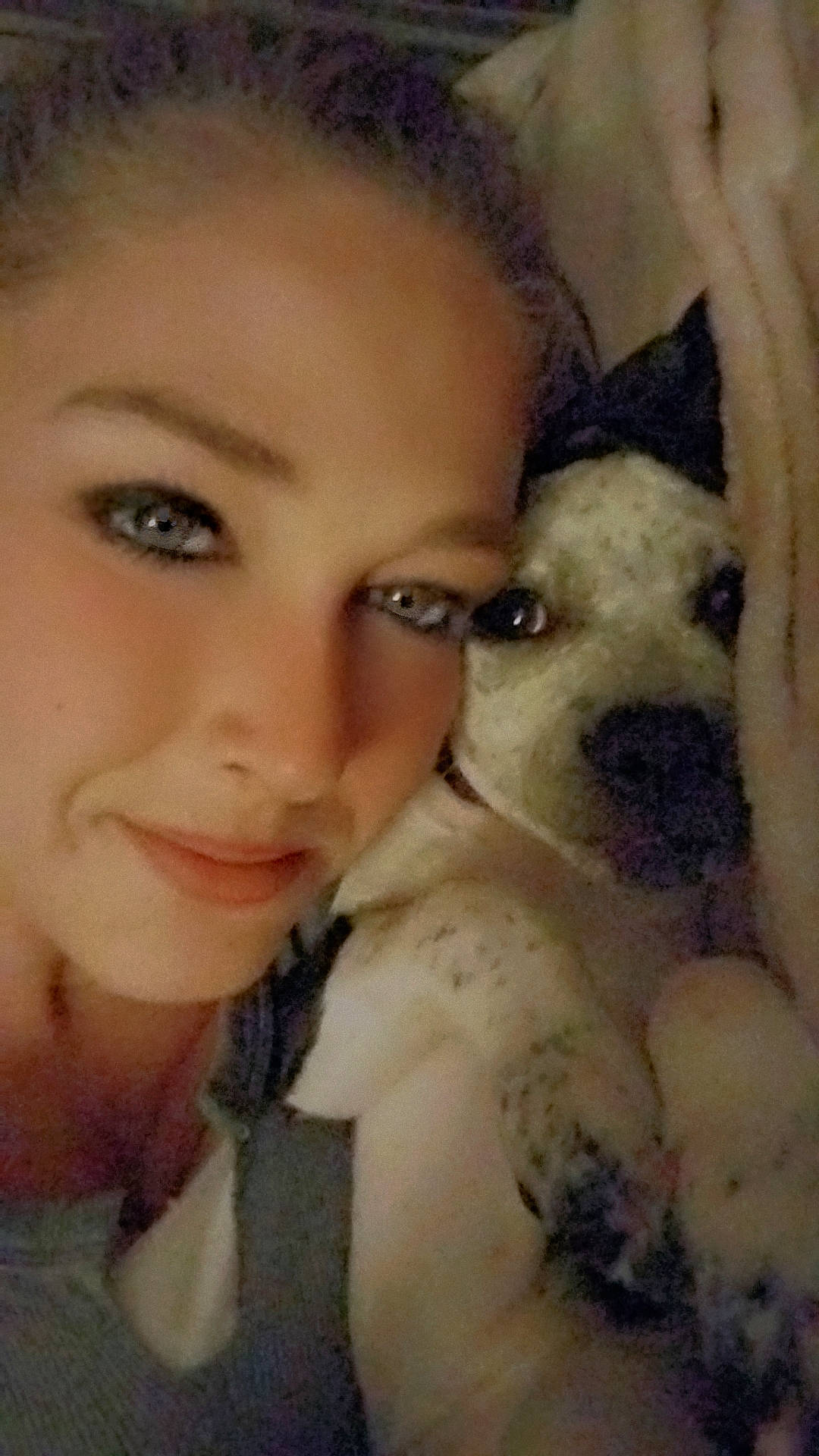 animal, closeup, comfort, cozy, cuddling, dog, expression, eyes, face, friendship, fur, human, indoor, love, pet, portrait, skin, snuggling, warm, woman