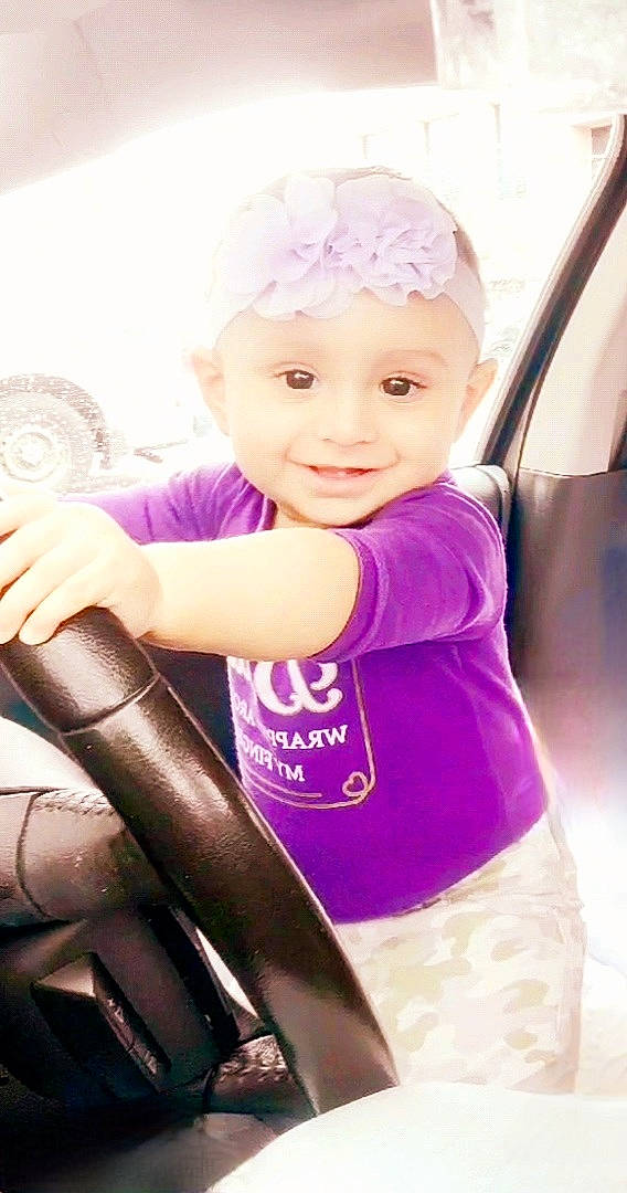 Chanel joined the competition — help win amazing prizes! automotive_design, baby, car_seat, child, cool, fun, hand, happy, headwear, human_body, joy, magenta, motor_vehicle, person, pink, product, purple, skin, smile, steering_wheel