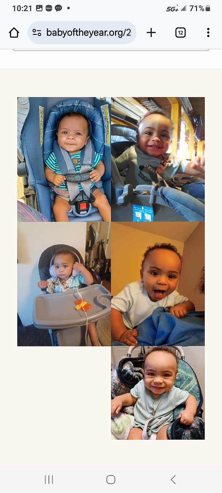 Azrael joined the competition — help win amazing prizes! baby, child, car_seat, high_chair, smiling, indoors, cute, infant, person, happy, seated, clothing, blanket, playful, face, expression, home, young_child, portrait, baby_toys