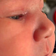 Helena is registered to the contest to win money with this photo: baby, close_up, face, skin, nose, eye, infant, cheek, mouth, eyelashes, newborn, soft, human, child, portrait, cute, small, person, detail, expression