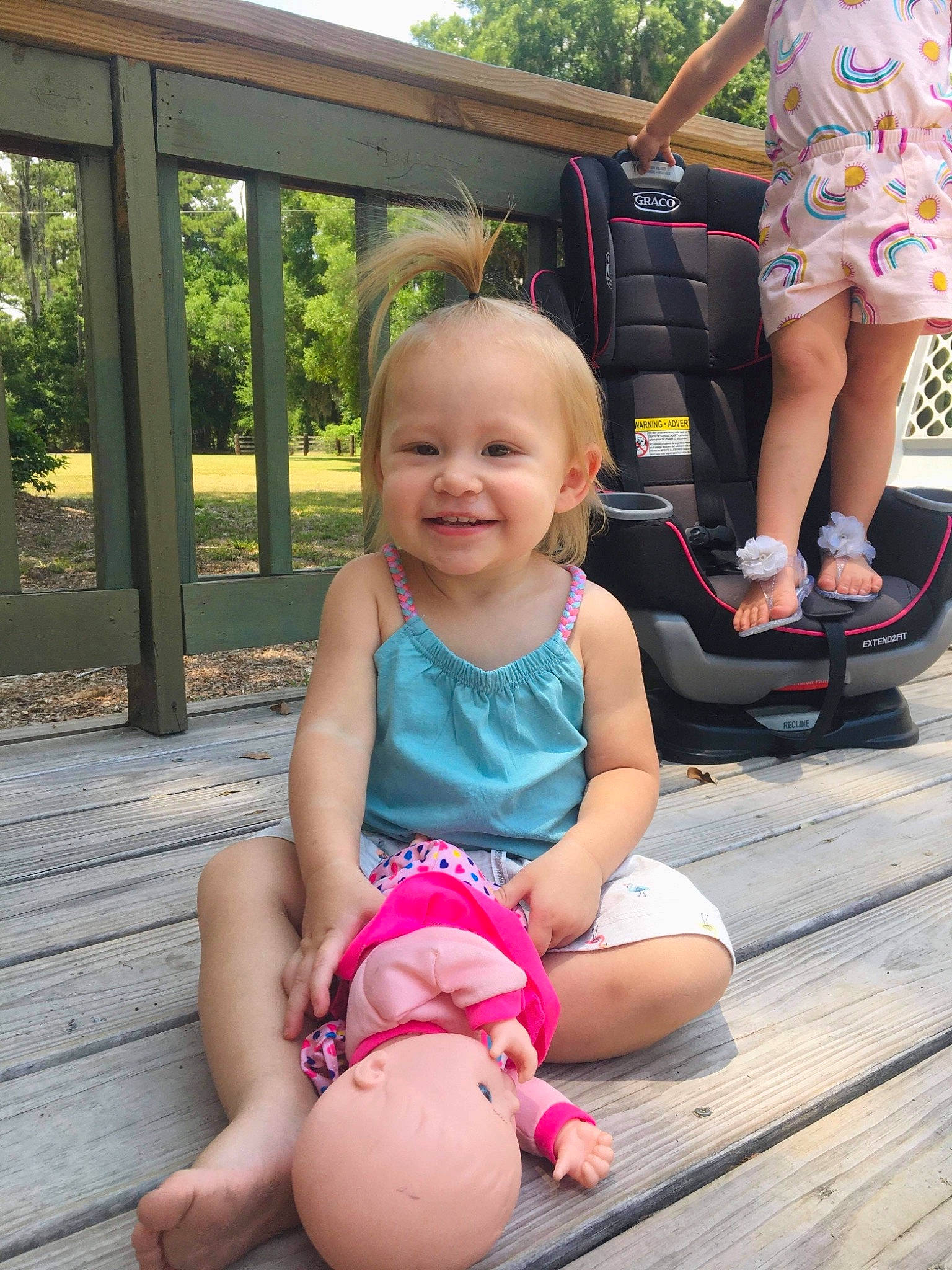 Marianna joined the competition — help win amazing prizes! baby_toddler_clothing, fun, happy, joy, leg, leisure, magenta, person, photograph, pink, plant, product, shoe, shorts, skin, smile, sneakers, summer, thigh, toddler