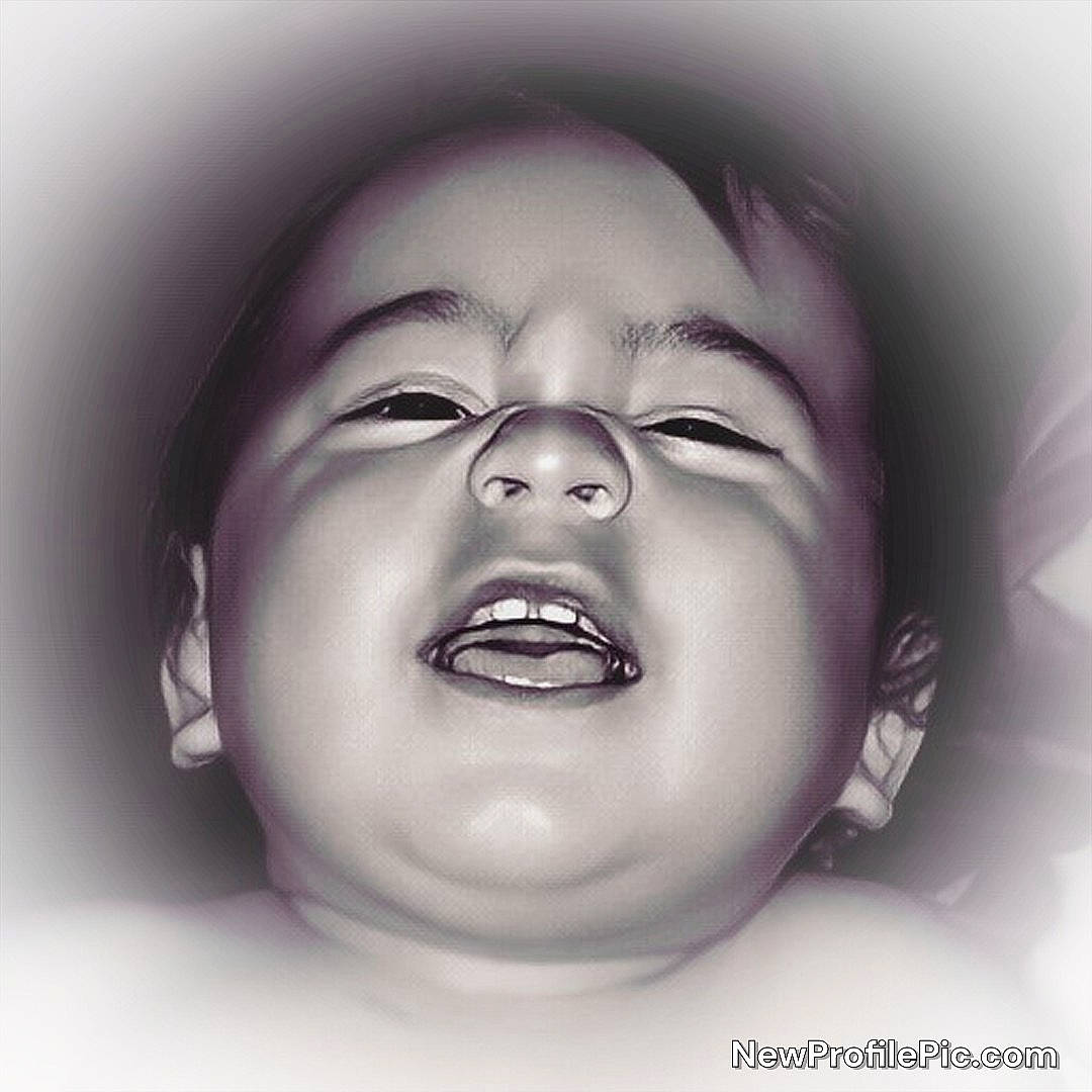 Donald is registered to the contest to win money with this photo: art, baby, cheek, ear, eye, eyelash, happy, head, human_body, jaw, laugh, lip, monochrome, monochrome_photography, nose, person, portrait_photography, shout, toddler, tongue