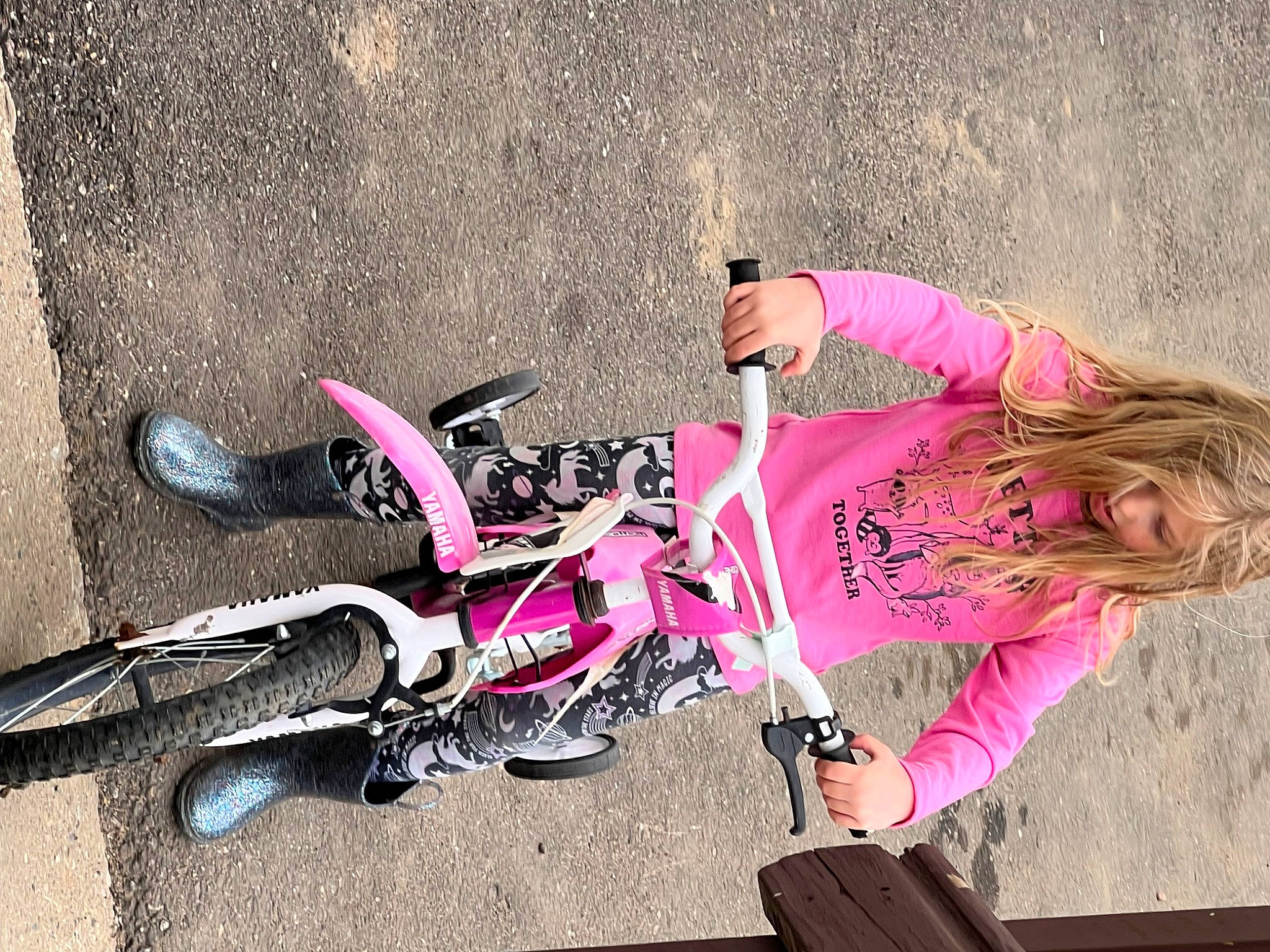 Leora joined the competition — help win amazing prizes! asphalt, auto_part, automotive_tire, bicycle, bicycle_fork, bicycle_frame, bicycle_handlebar, bicycle_part, bicycle_saddle, bicycle_tire, bicycle_wheel, human_leg, leisure, magenta, person, pink, recreation, rim, thigh, tire