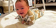 Kalvin-Ellis joined the competition — help win amazing prizes! baby, babycrawling, bed, bedroom, blanket, crawling, cushion, face, furniture, happy, head, homedecor, indoors, newborn, person, photography, portrait, quilt, room, smile