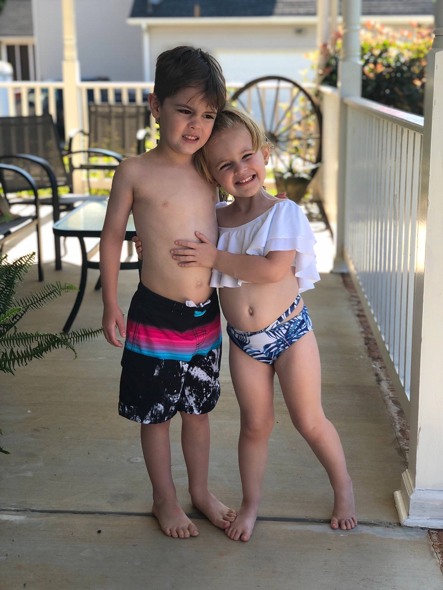 Jocelynn is registered to the contest to win money with this photo: abdomen, barefoot, bikini, briefs, child, diaper, fun, joy, leg, person, summer, swimwear, thigh, toddler, trunks, vacation