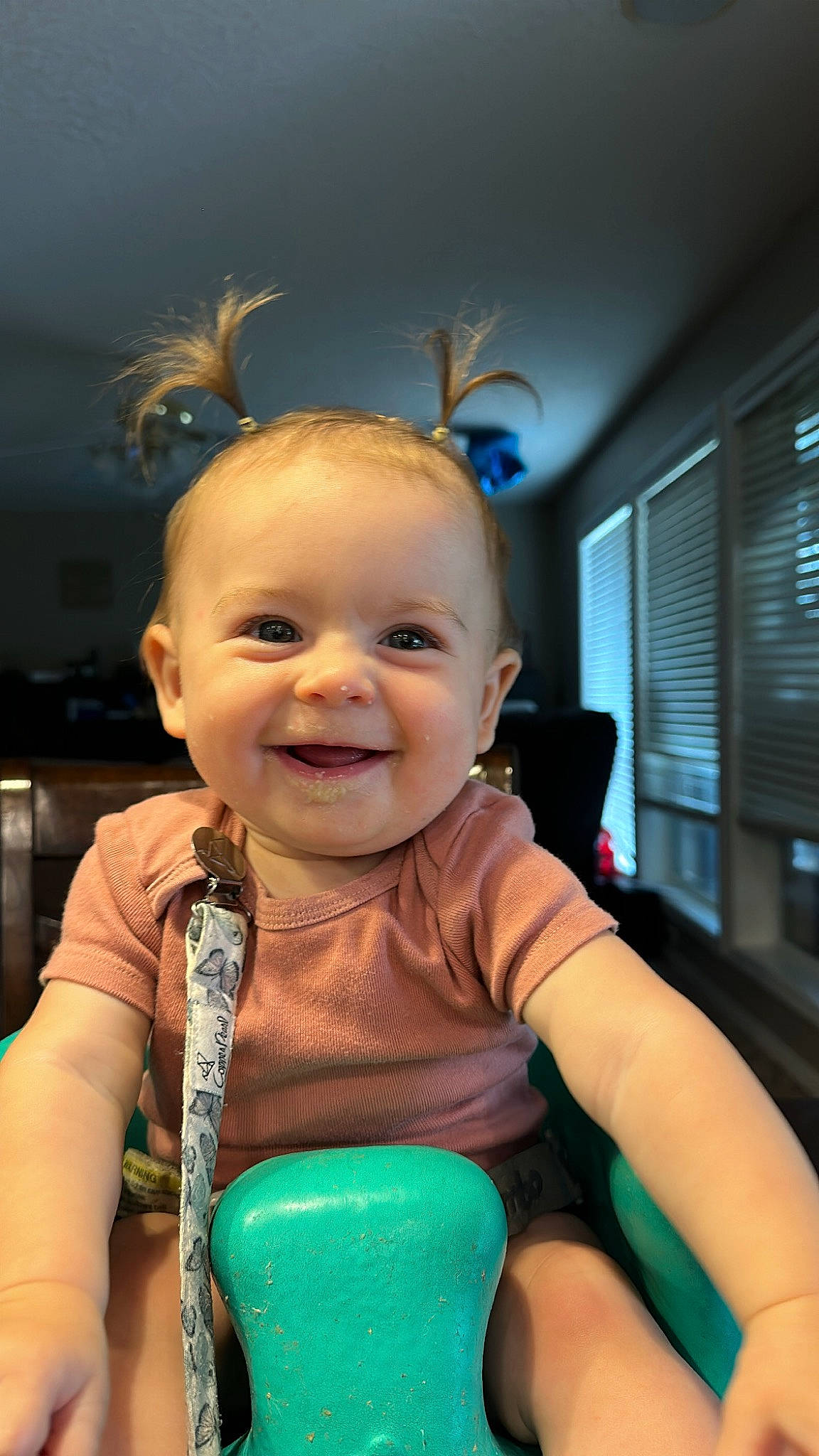 Sage joined the competition — help win amazing prizes! baby, baby_products, baby_toddler_clothing, cheek, child, chin, eye, fun, happy, human_body, iris, joy, mouth, party, person, room, sitting, skin, smile, toddler
