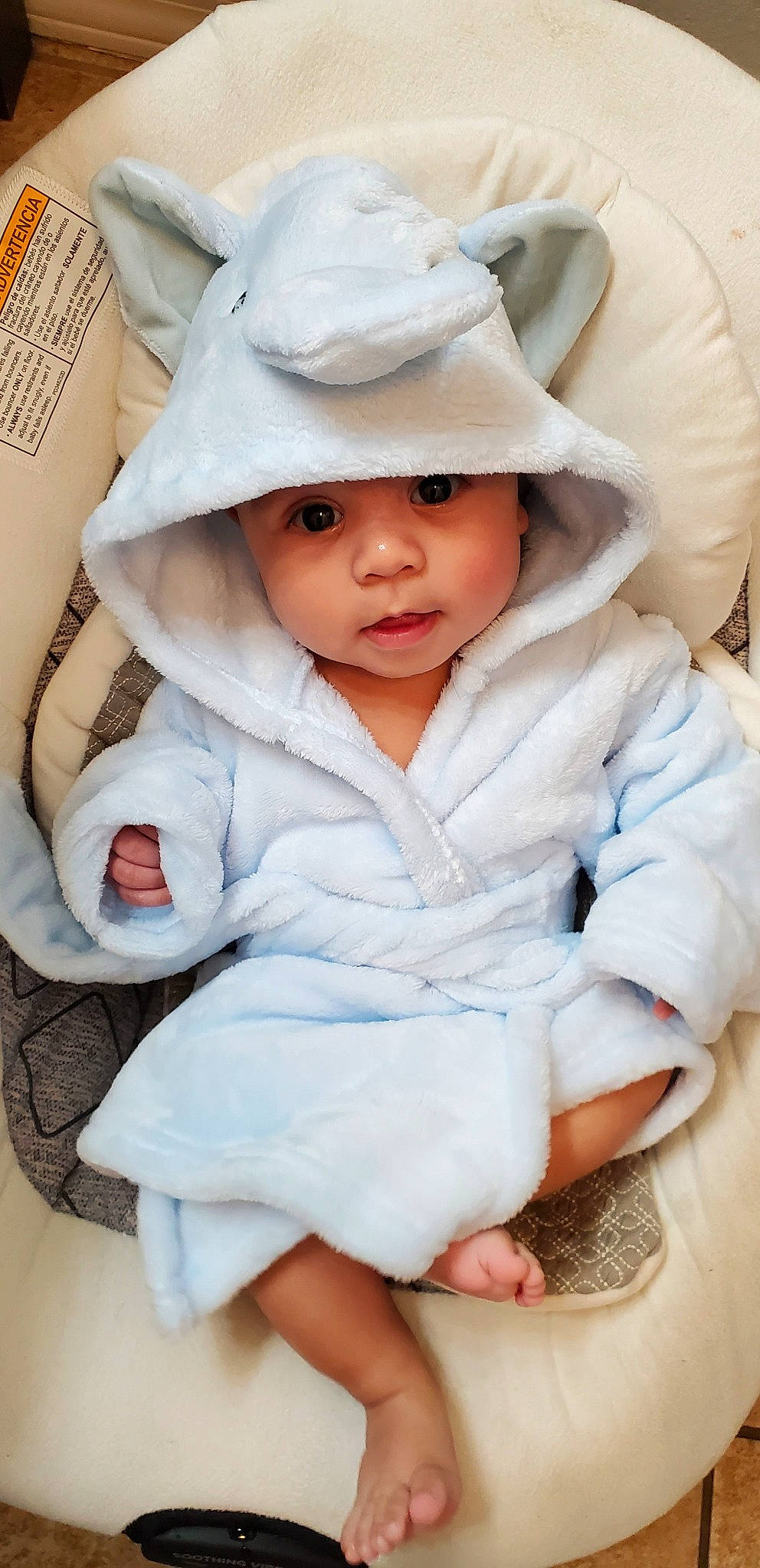 Eliseo joined the competition — help win amazing prizes! baby, child, headgear, headwear, person, skin, toddler